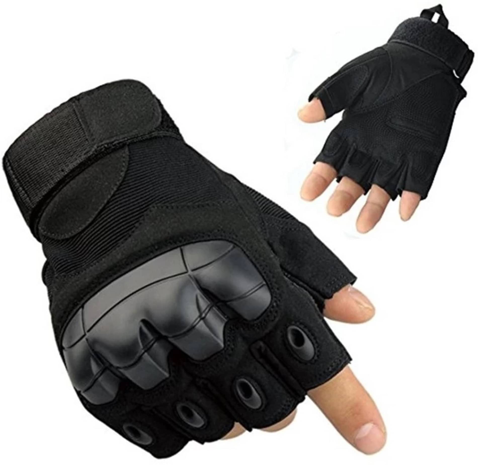JUSTIFIT Half Fingers Polyester Riding Gloves ( Pair of 1 ) JUSTIFIT Half Fingers Polyester Riding Gloves ( Pair of 1 )