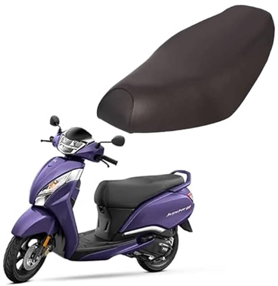 Jupiter 125 Scooter/Scooty Removable & Washable Waterproof Seat Cover Single Bike Seat Cover For TVS Jupiter Jupiter 125 Scooter/Scooty Removable & Washable Waterproof Seat Cover Single Bike Seat Cover For TVS Jupiter
