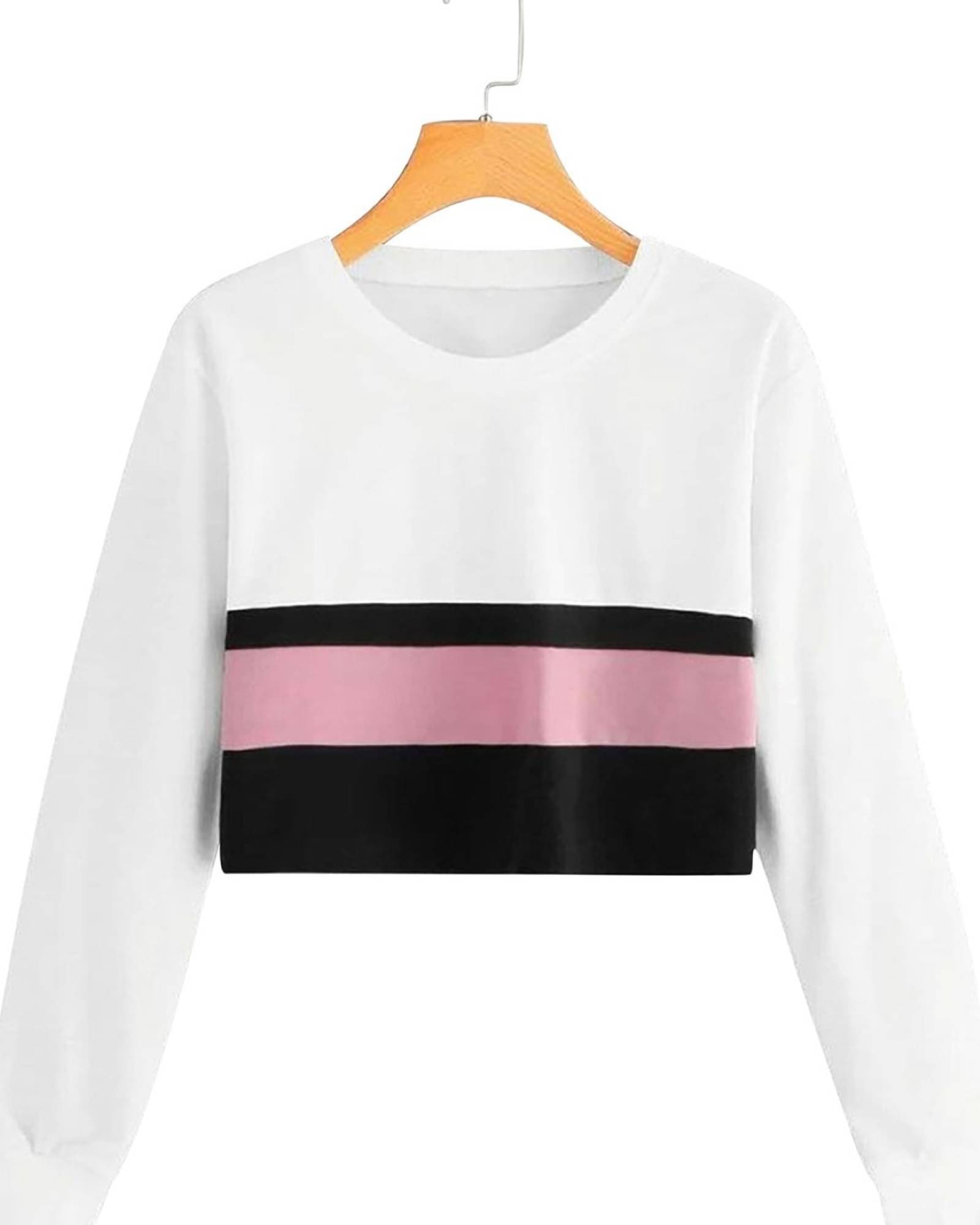 LONDON BELLY Women's Polyester Crop Top ( Multicolor ) LONDON BELLY Women's Polyester Crop Top ( Multicolor )