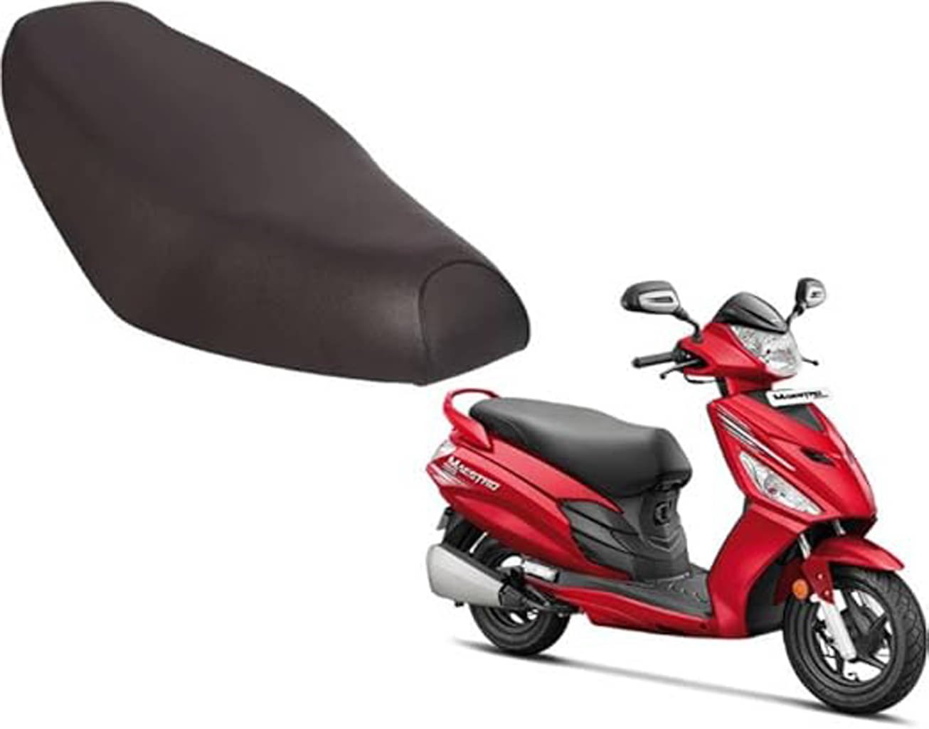     			Maestro Scooter/Scooty Removable & Washable  Waterproof Seat Cover Single Bike Seat Cover For Hero Maestro