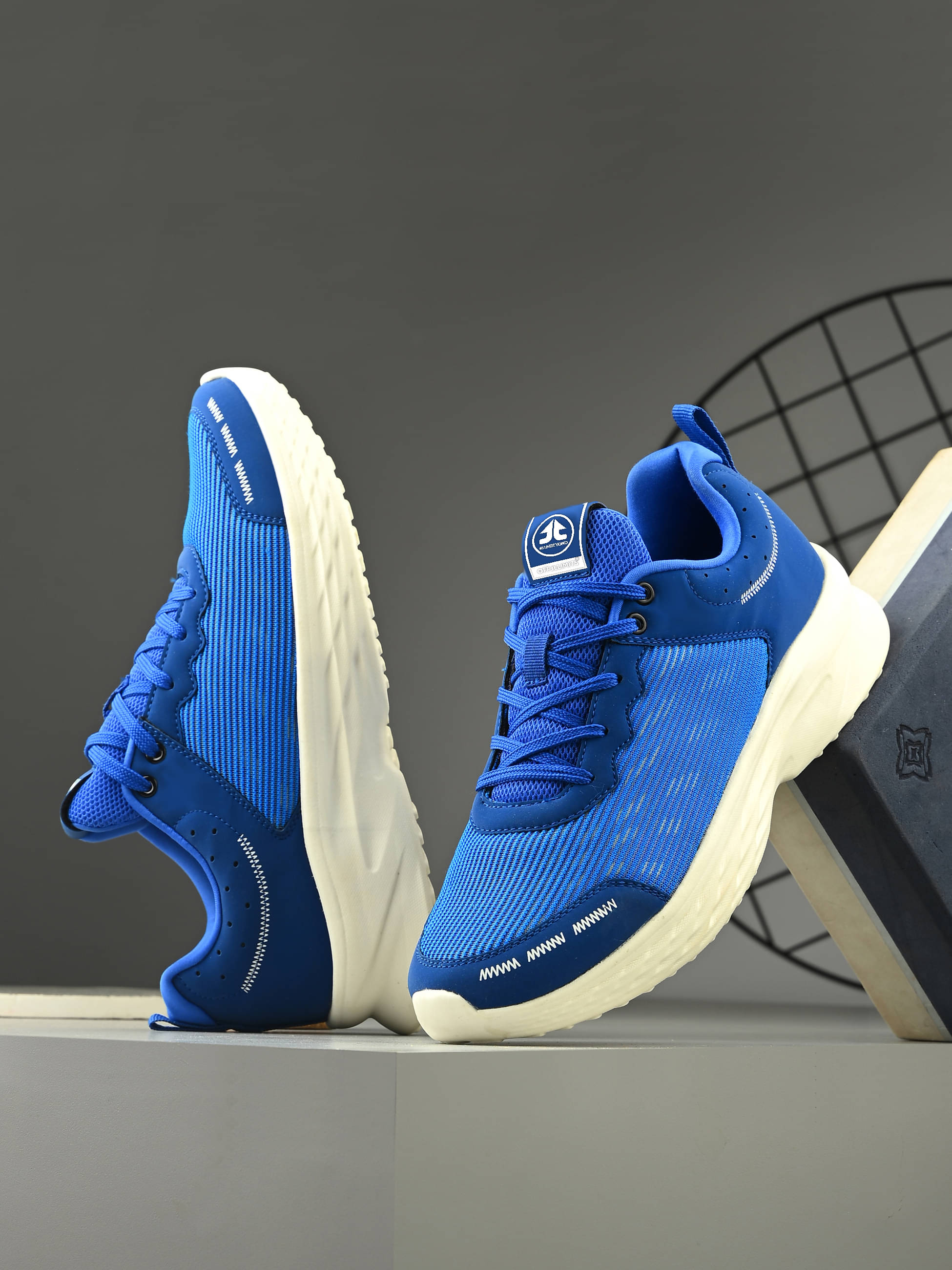     			OFF LIMITS ANCHOR Blue Men's Sports Running Shoes