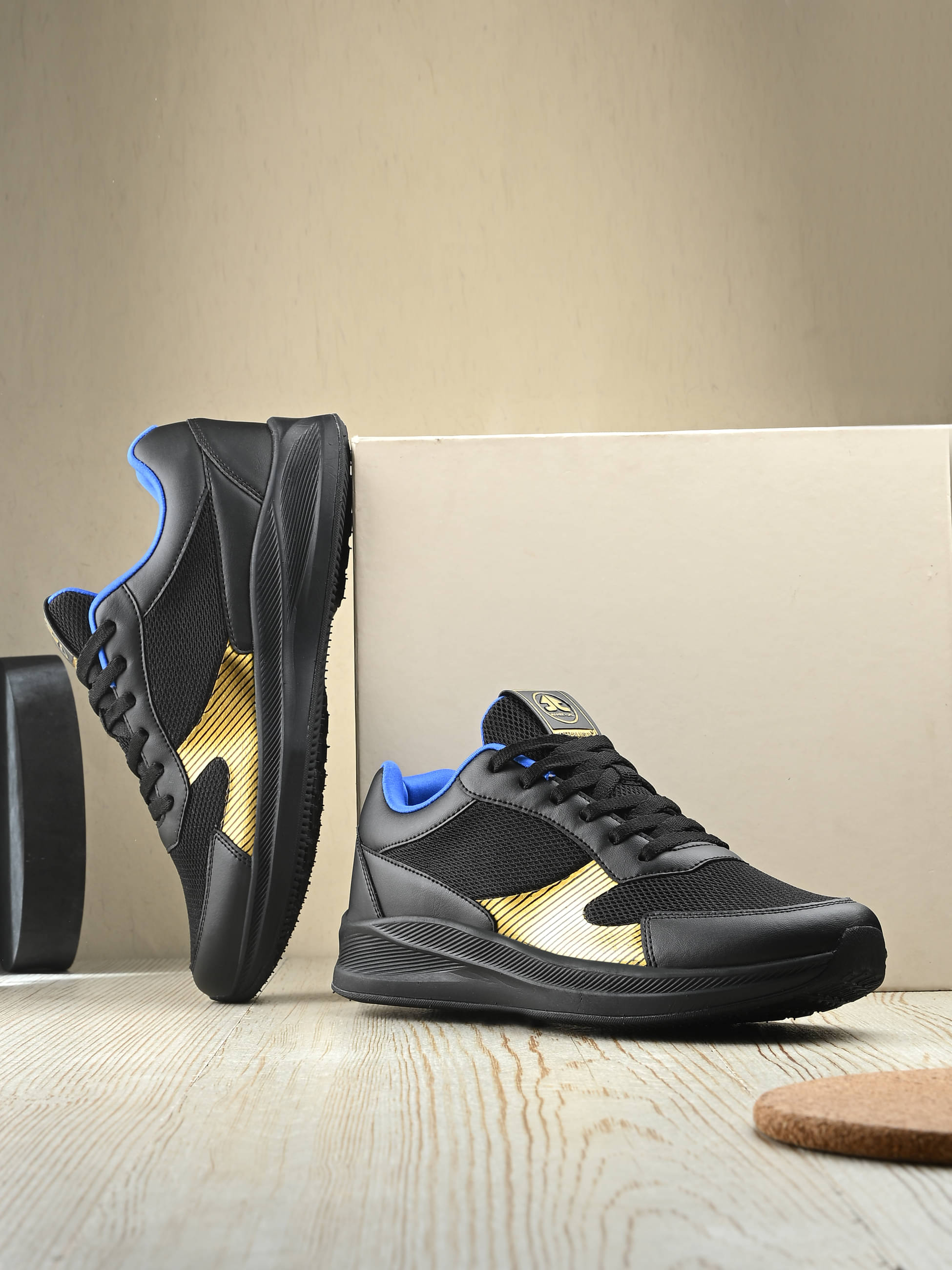 OFF LIMITS FANTASTIC Black Men's Sports Running Shoes OFF LIMITS FANTASTIC Black Men's Sports Running Shoes