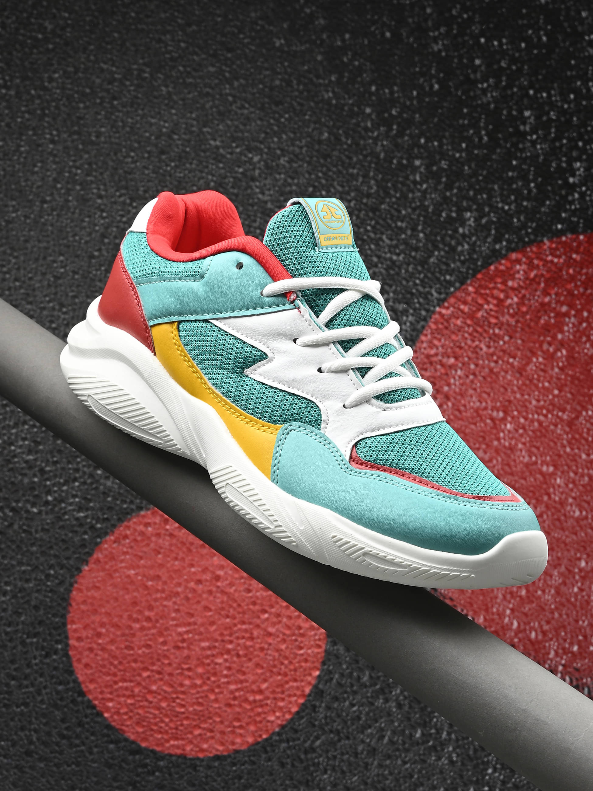 OFF LIMITS ROGER Green Men's Sports Running Shoes OFF LIMITS ROGER Green Men's Sports Running Shoes