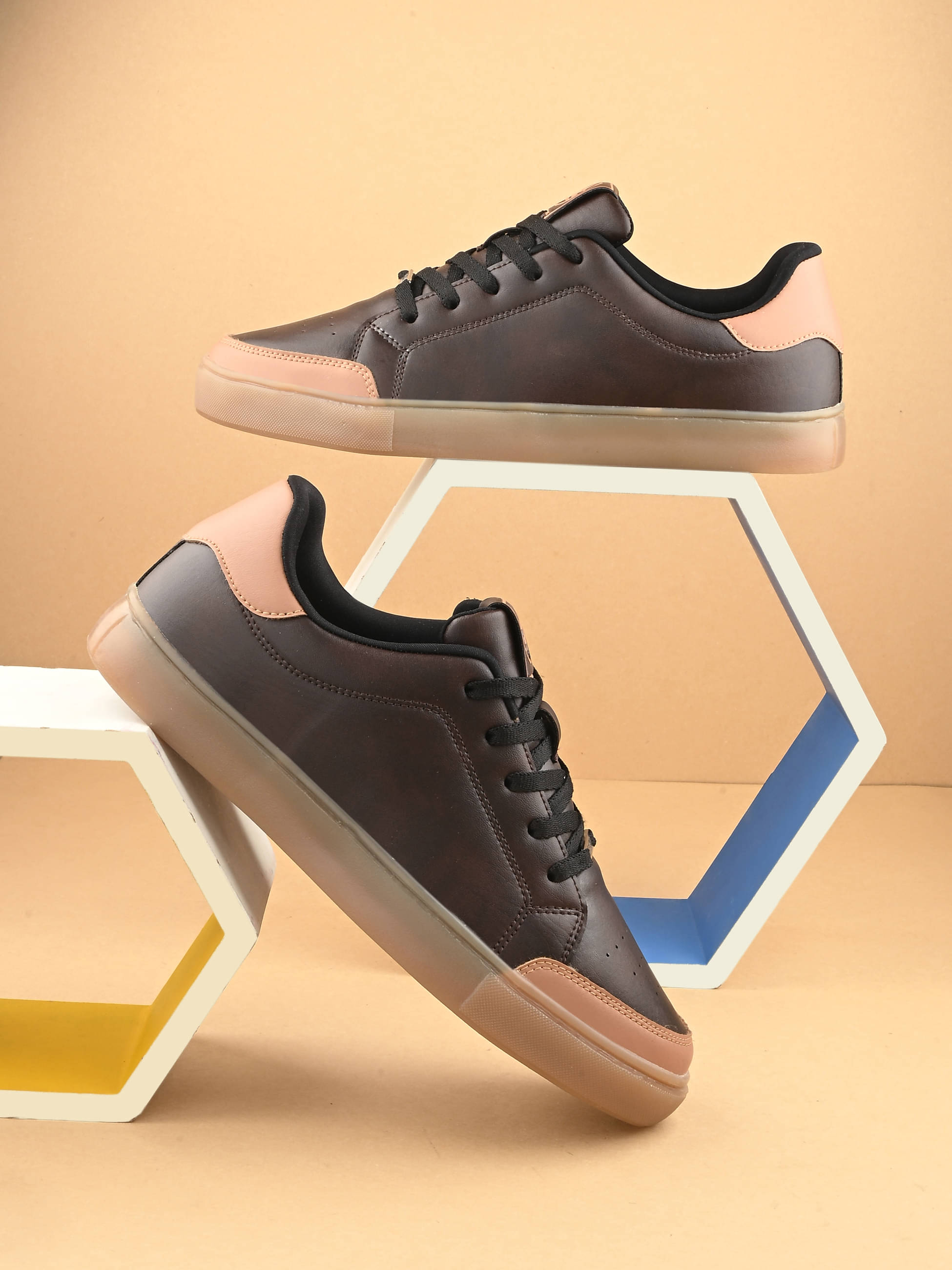     			OFF LIMITS SKYLINE Brown Men's Sneakers