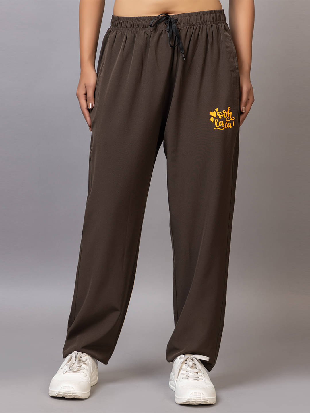     			PROBASIC Brown Cotton Blend Women's Nightwear Pyjama ( Pack of 1 )