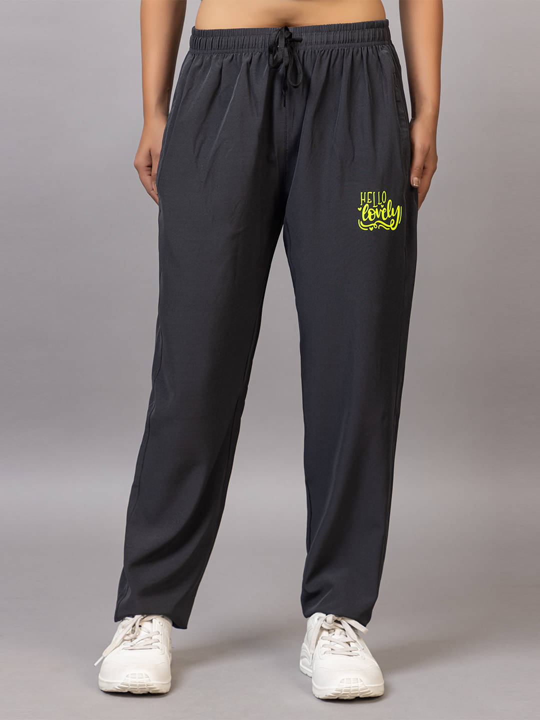     			PROBASIC Grey Cotton Blend Women's Nightwear Pyjama ( Pack of 1 )