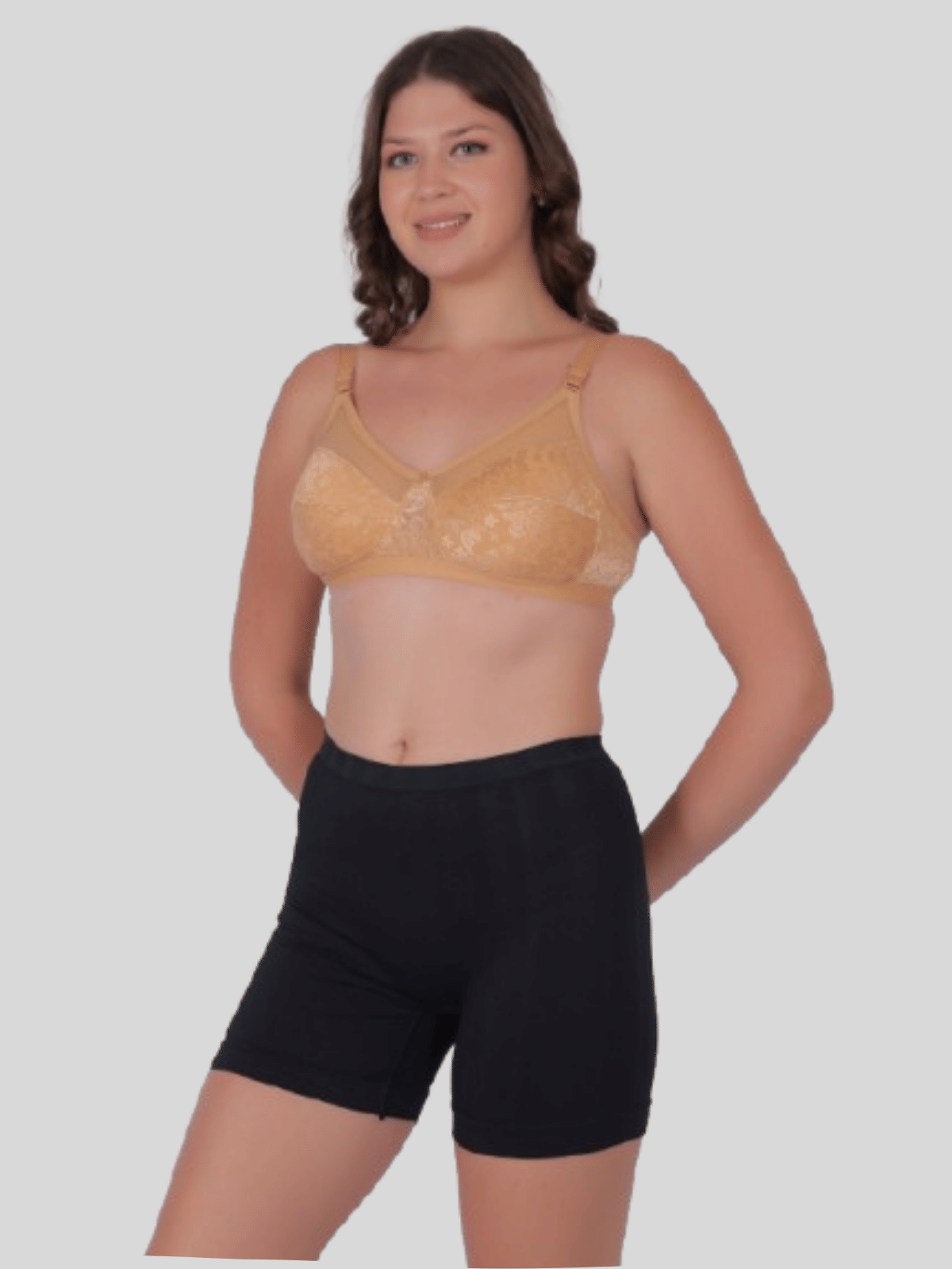 Pia Trends Pack of 3 Cotton Blend Women's Tummy Tucker ( Black ) Pia Trends Pack of 3 Cotton Blend Women's Tummy Tucker ( Black )
