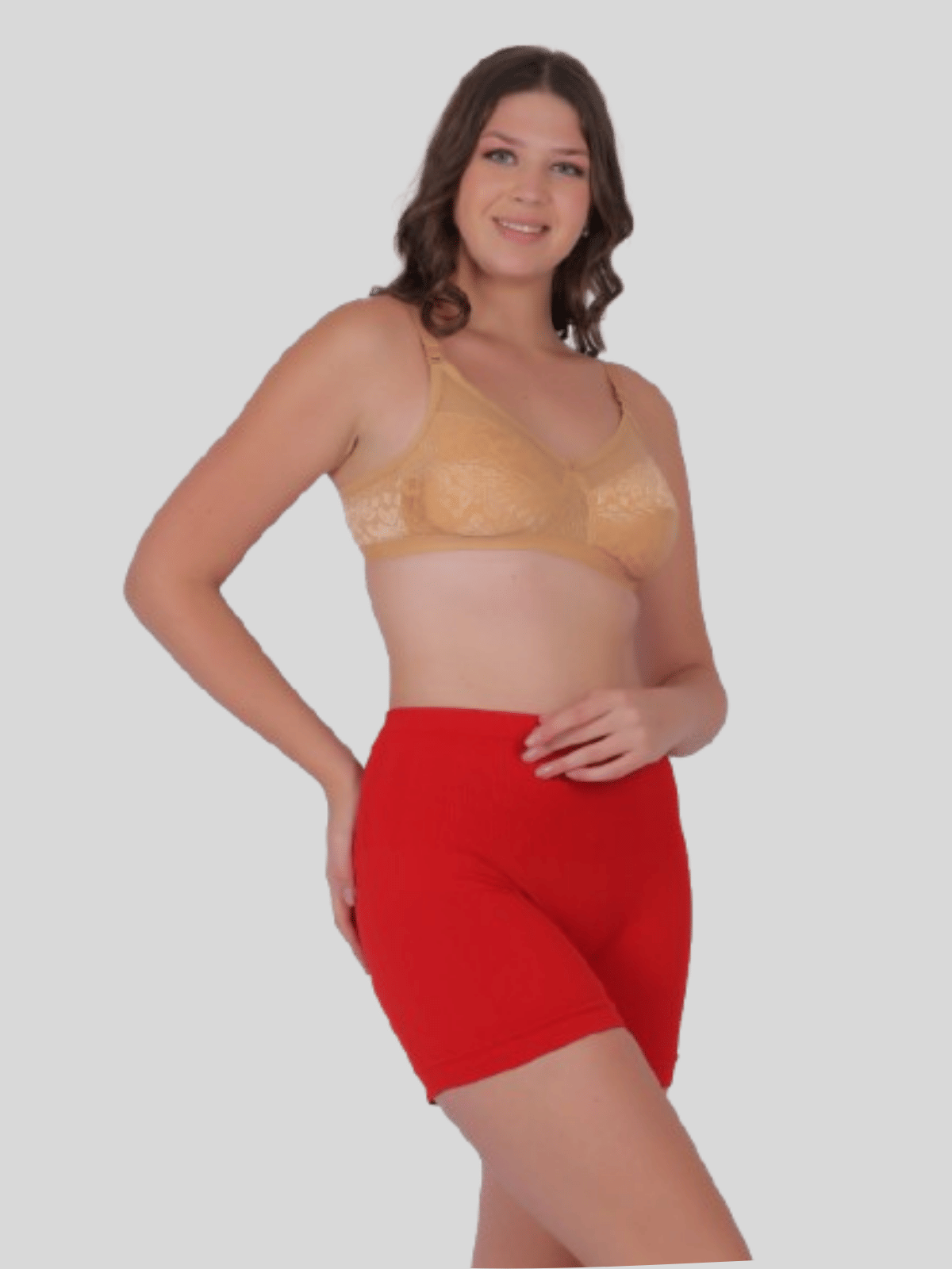 Pia Trends Pack of 3 Cotton Blend Women's Tummy Tucker ( Red ) Pia Trends Pack of 3 Cotton Blend Women's Tummy Tucker ( Red )