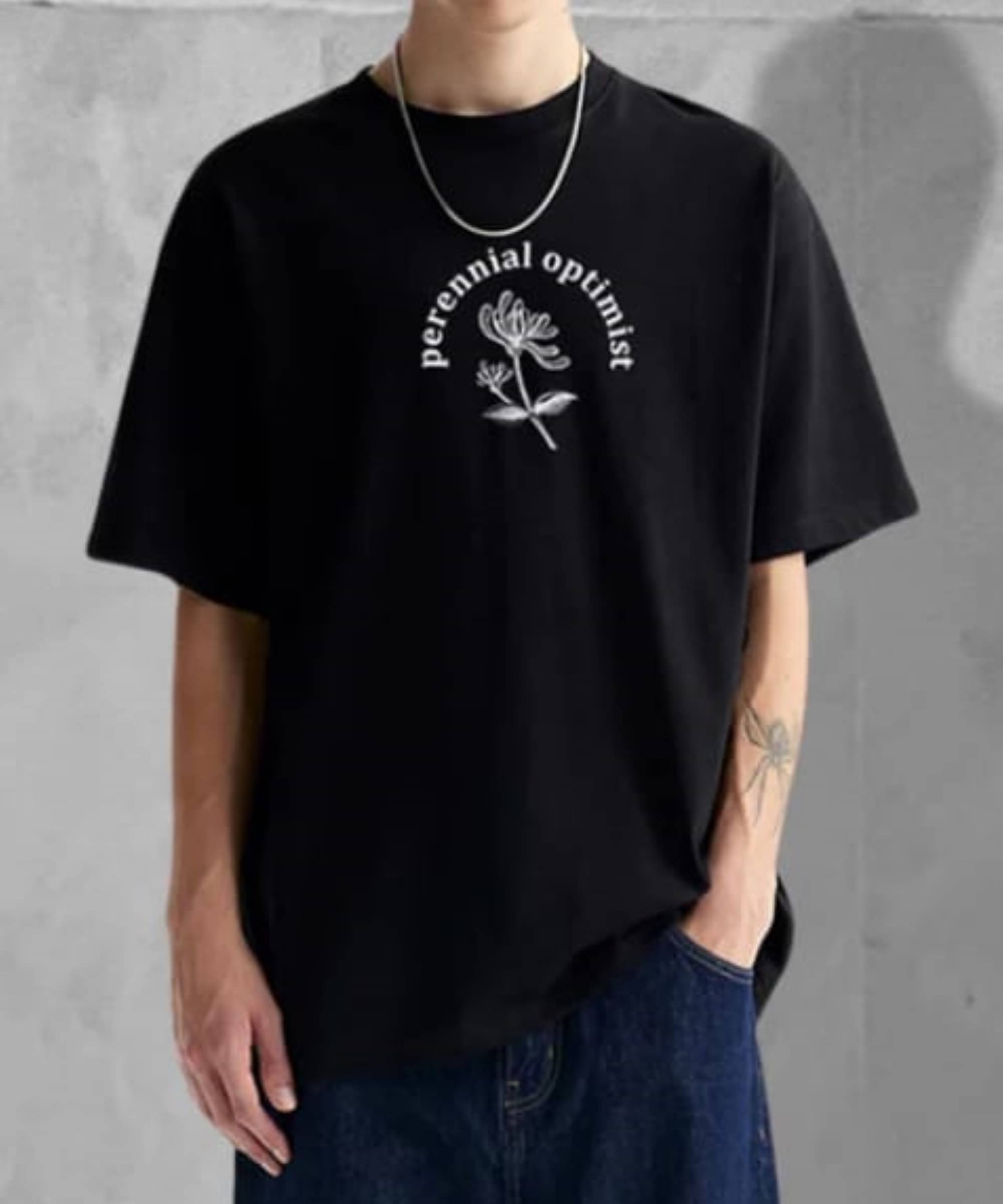 RF RAVES Cotton Blend Oversized Fit Printed Half Sleeves Men's Round T-Shirt - Black ( Pack of 1 ) RF RAVES Cotton Blend Oversized Fit Printed Half Sleeves Men's Round T-Shirt - Black ( Pack of 1 )