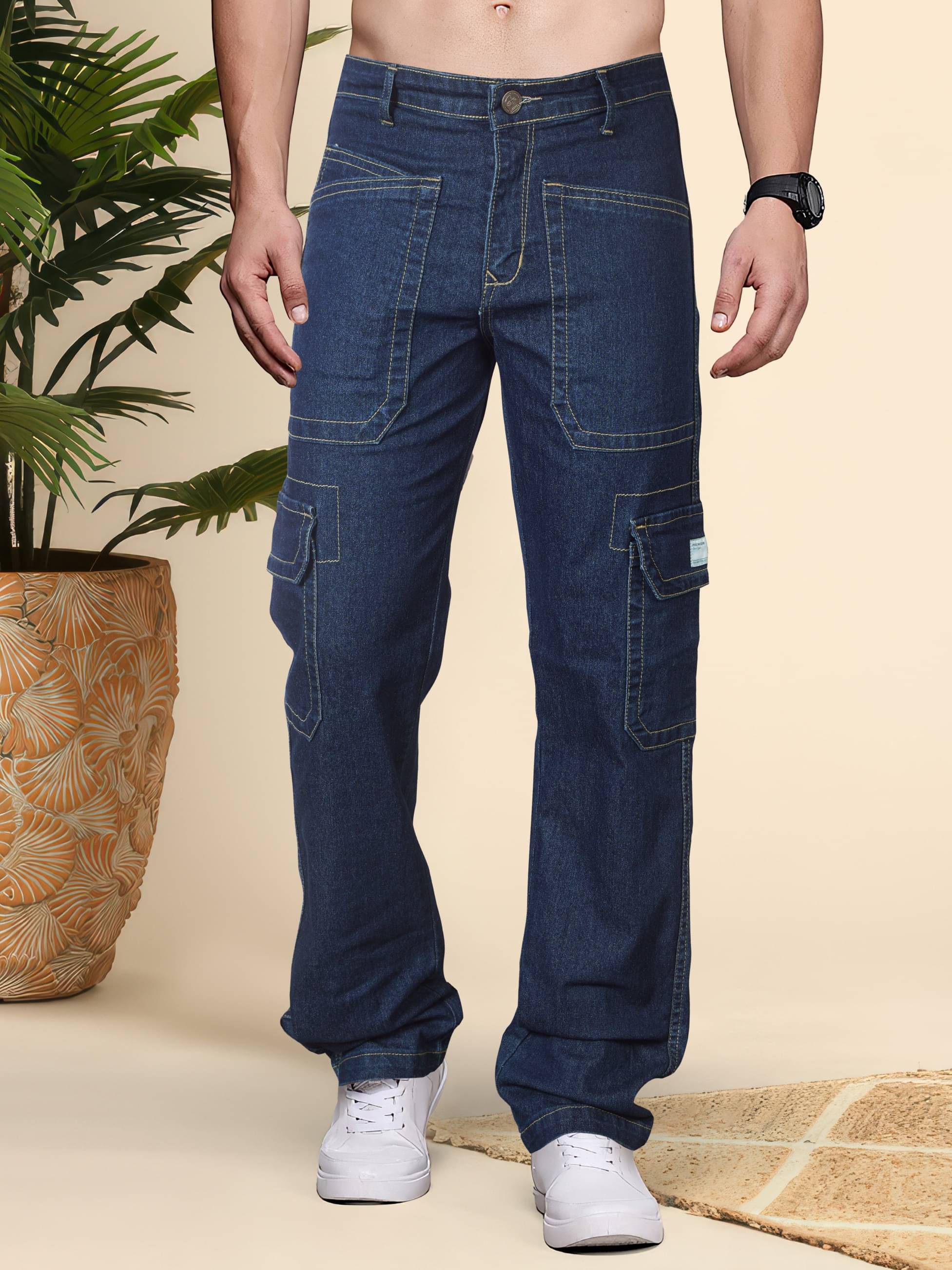 RIG BONE Clean Look Men's Jeans - Dark Blue ( Pack of 1 ) RIG BONE Clean Look Men's Jeans - Dark Blue ( Pack of 1 )