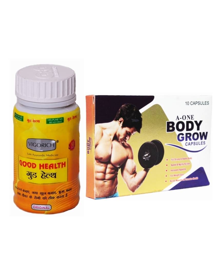     			Rikhi Good Health Capsule 50 no.s & A one Body Grow Capsule 10 no.s