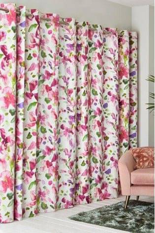 Royal Decor Graphic Room Darkening Eyelet Curtain 5 ft ( Pack of 1 ) - Pink Royal Decor Graphic Room Darkening Eyelet Curtain 5 ft ( Pack of 1 ) - Pink
