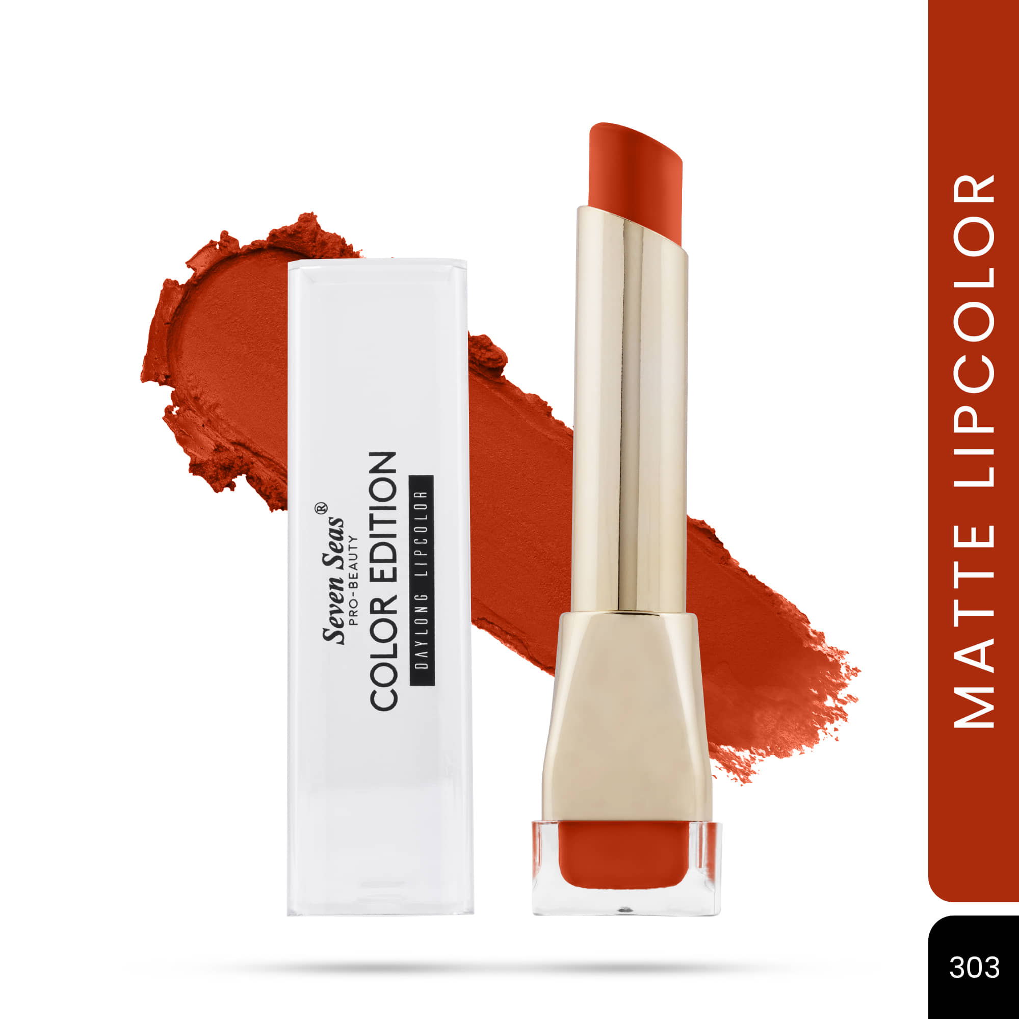 Seven Seas Coffee Brown Matte Lipstick 3.5G