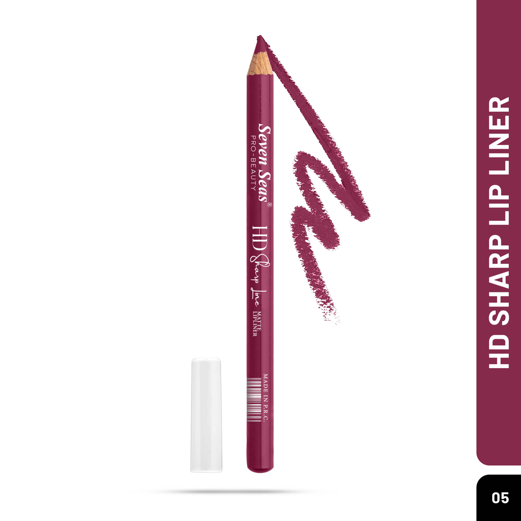     			Seven Seas HD Sharp Line Lip Liner Pencil Magenta 1