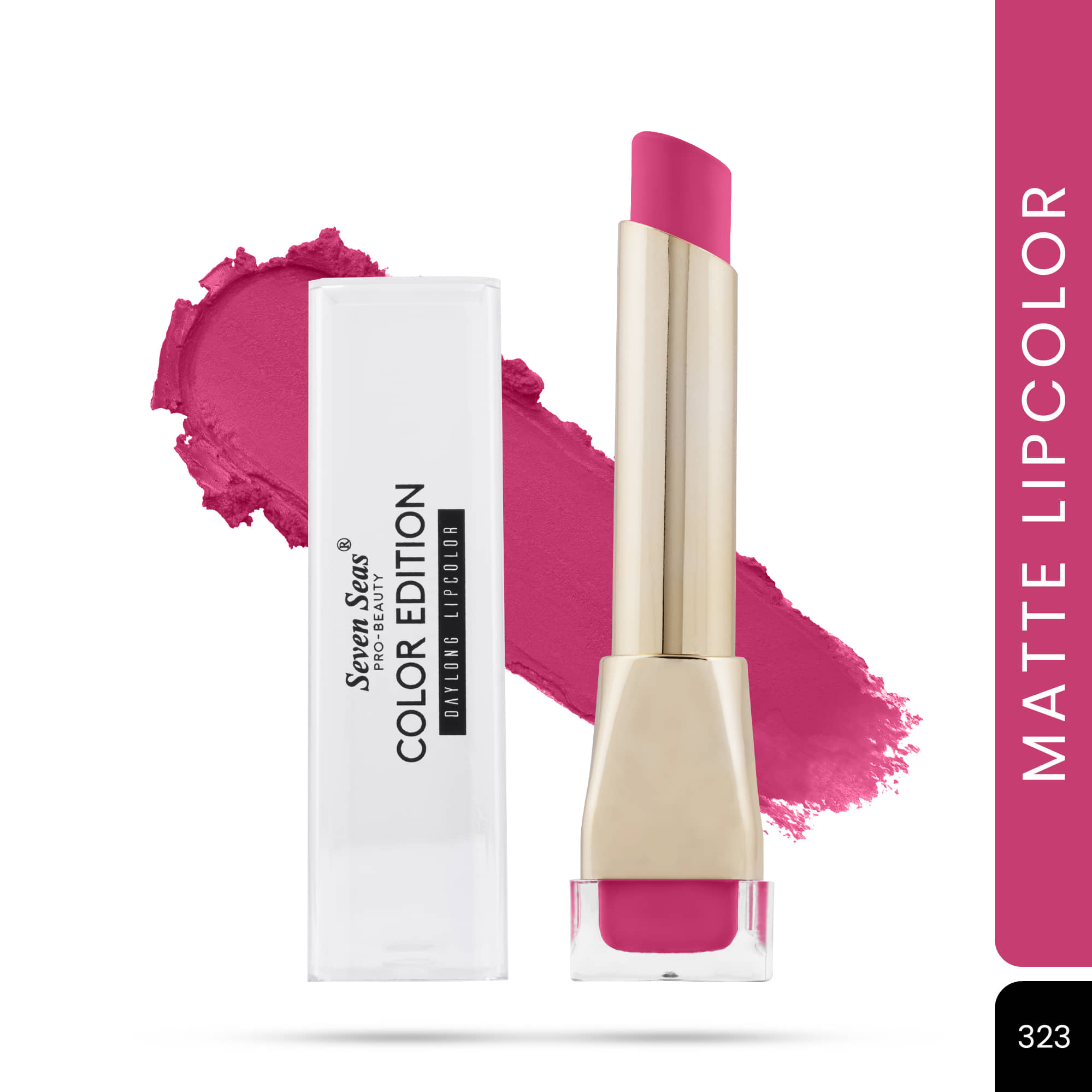 Seven Seas Coral Matte Lipstick 3.5g
