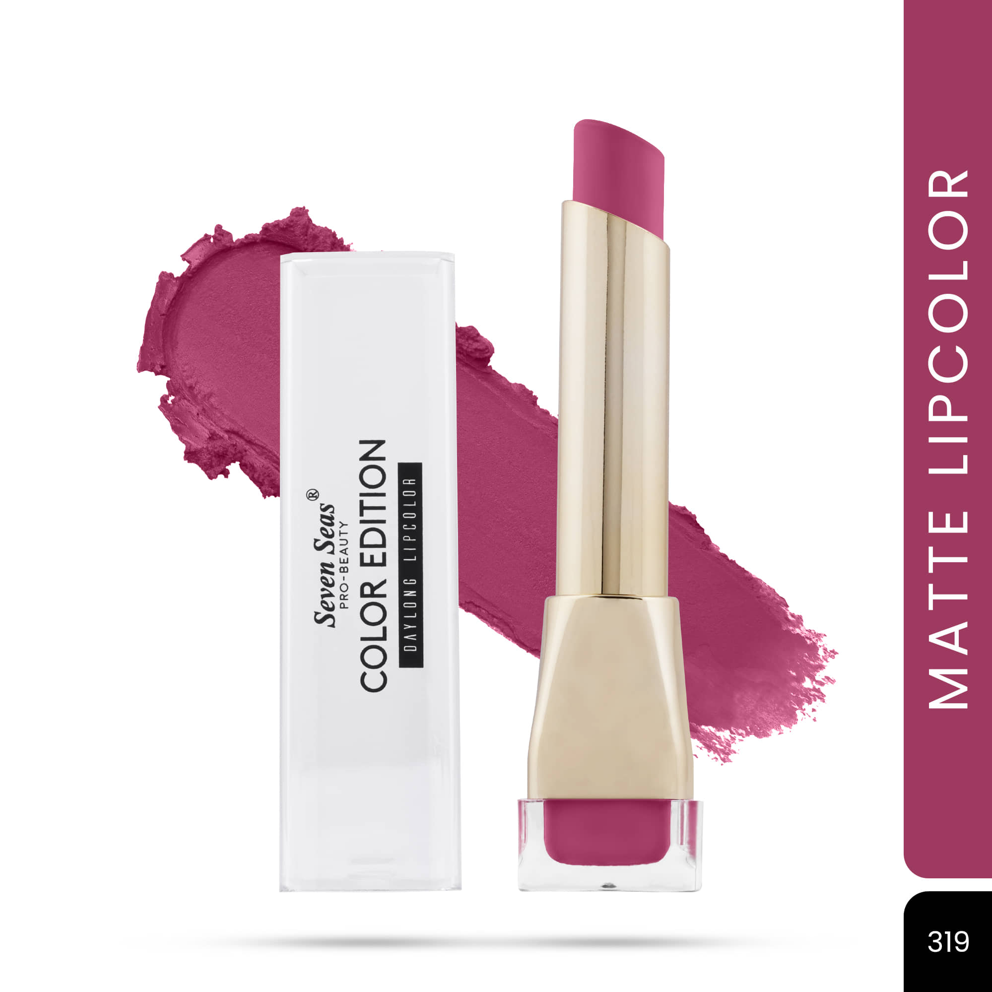 Seven Seas Coral Matte Lipstick 3.5g