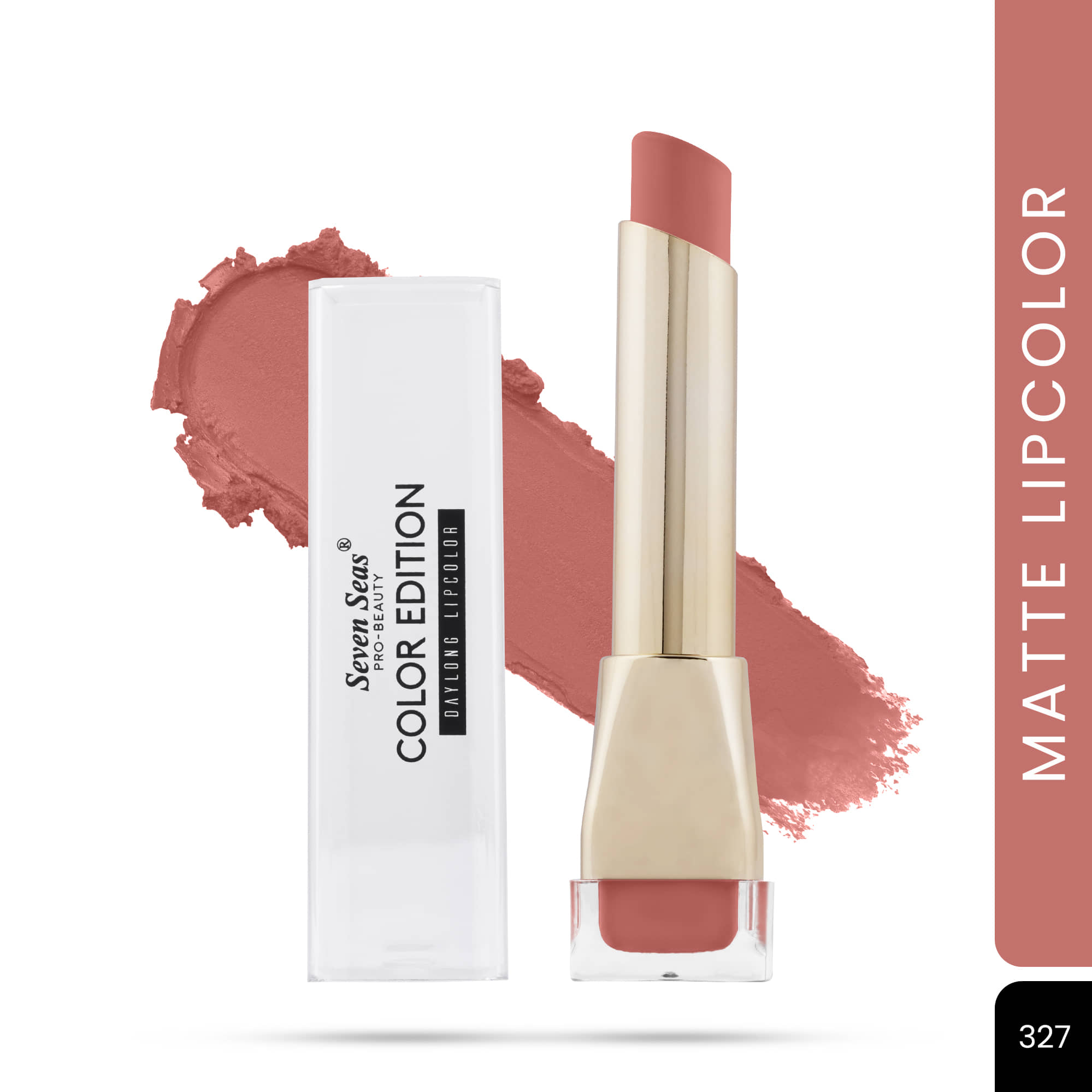 Seven Seas Coral Matte Lipstick 3.5g