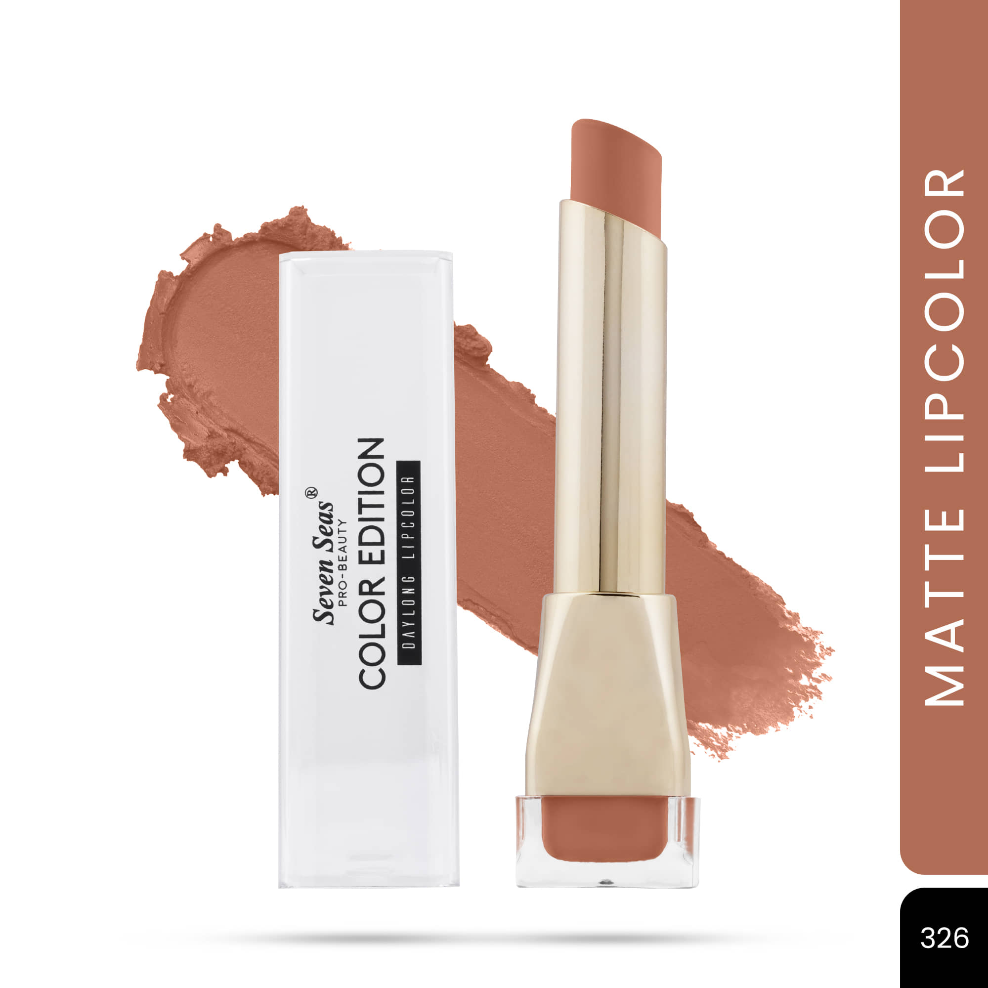 Seven Seas Coral Matte Lipstick 3.5g