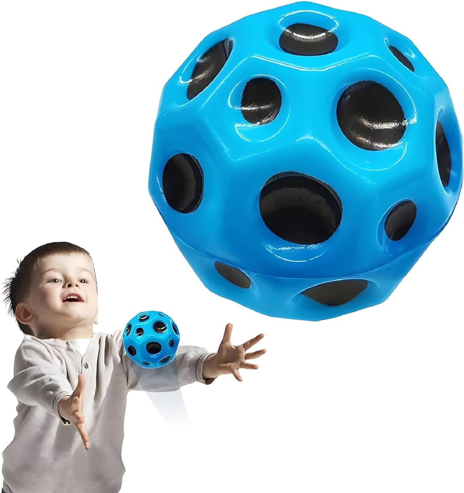 Super High Bouncing Ball and Space Balls for Kids and Adults, Improve Hand-Eye Coordination, Easy to Grip and Pack Super High Bouncing Ball and Space Balls for Kids and Adults, Improve Hand-Eye Coordination, Easy to Grip and Pack