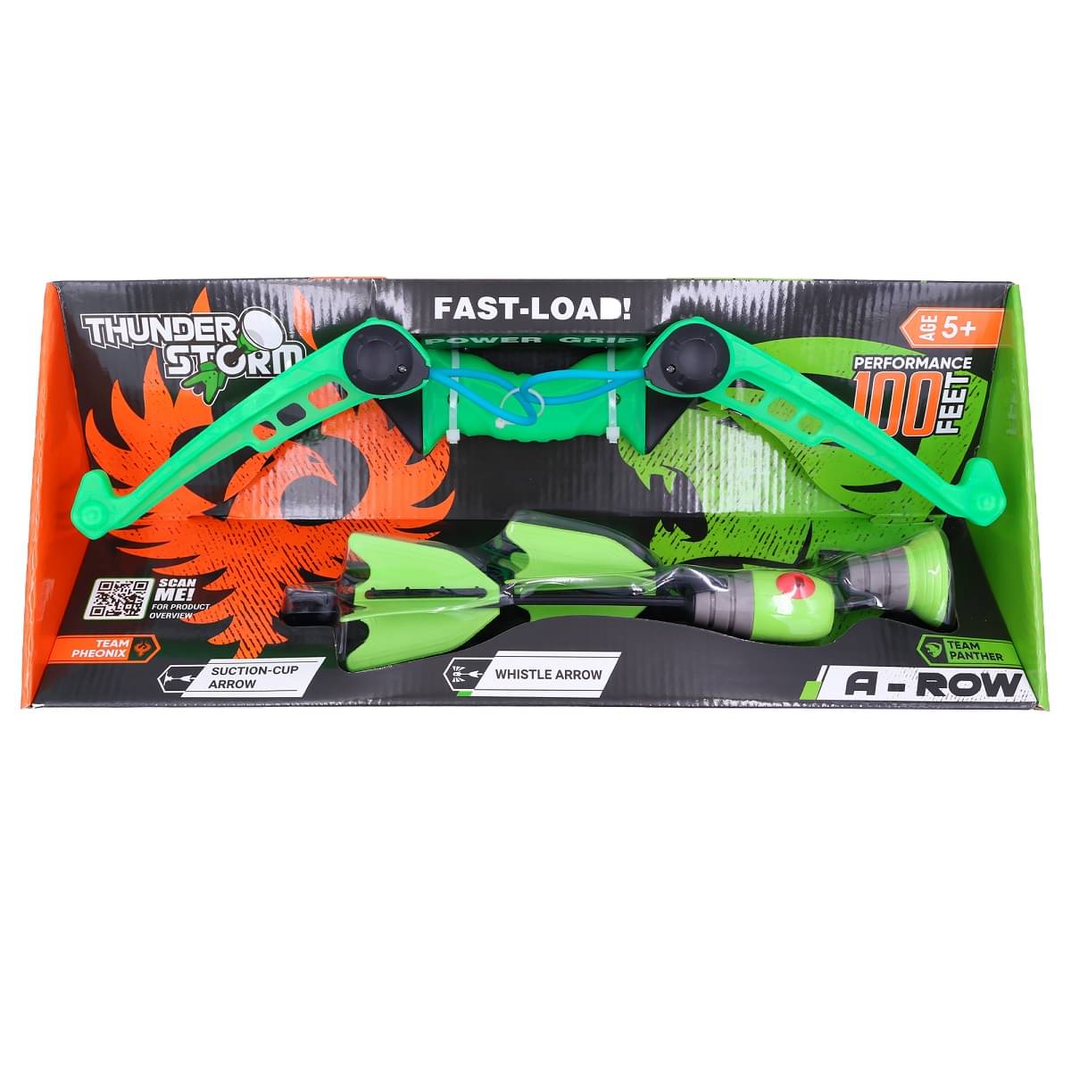     			THUNDER STORM Bow & Foam Arrows long range outdoor play with friends & family Game