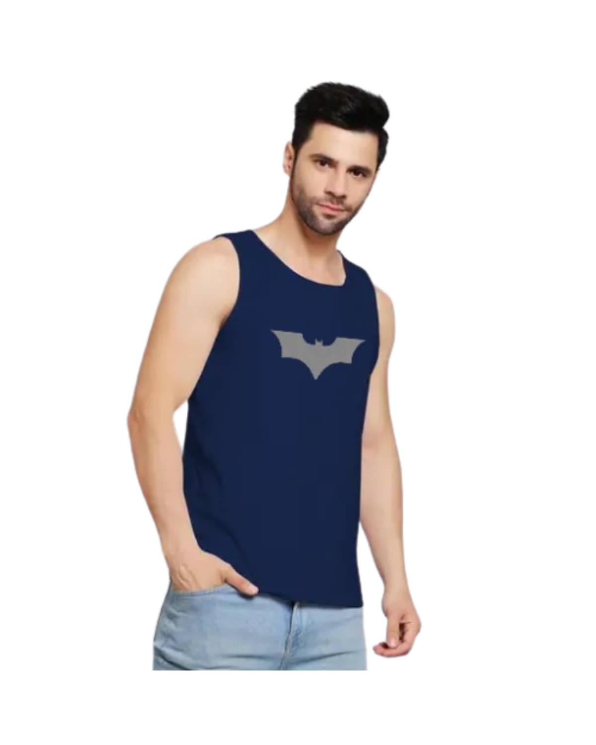    			Unicus Apparel Pack of 1 Polyester Gym Vest For Men ( Blue )