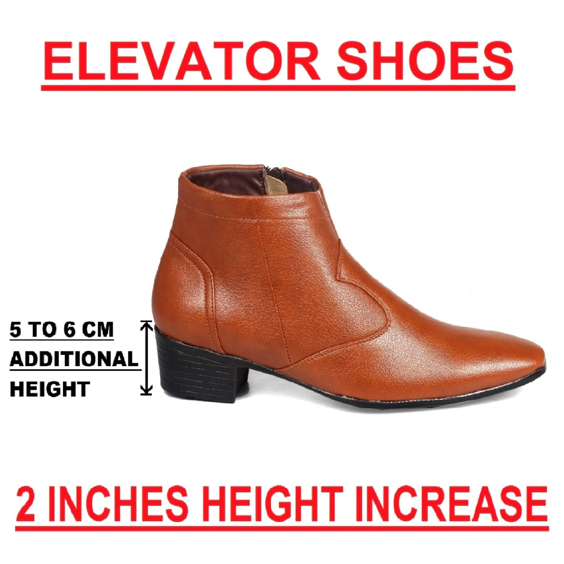     			YUVRATO BAXI Tan Men's Formal Boots