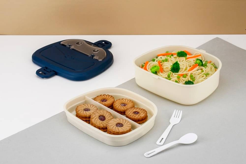     			analog kitcehnware - Blue Plastic Lunch Box ( Pack of 1 )