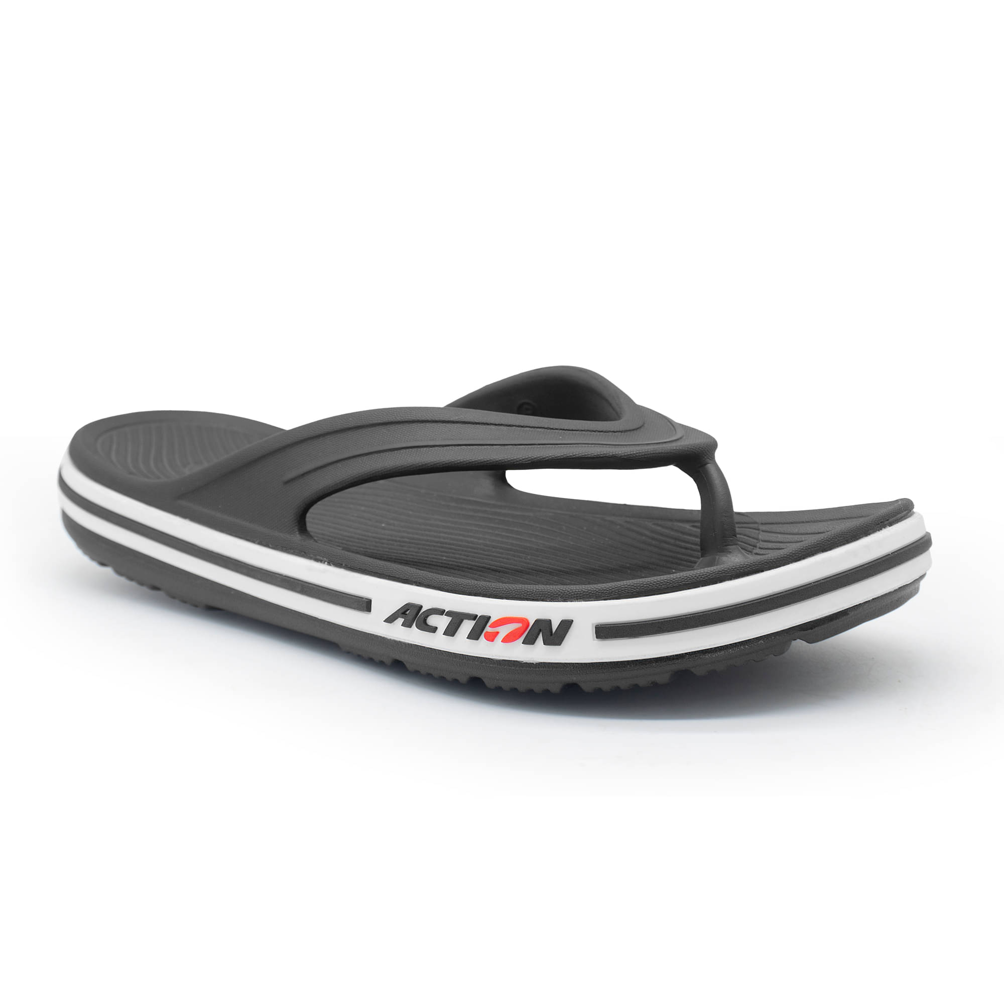     			Action Black Men's Daily Slipper