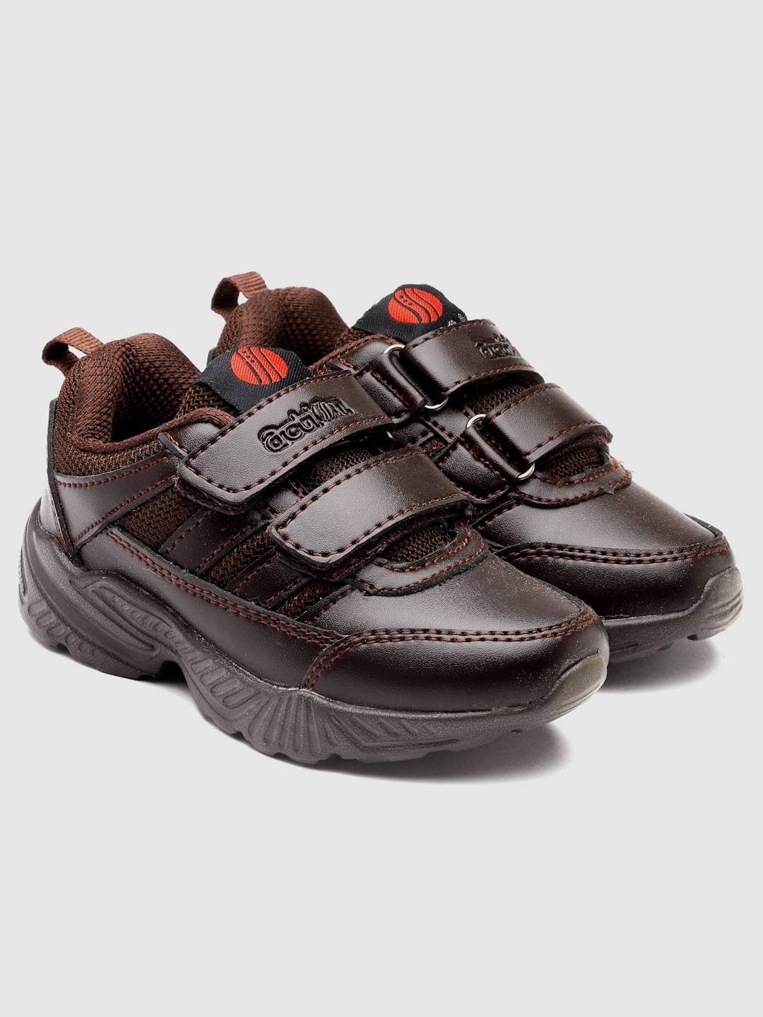     			Action - Brown Boy's School Shoes ( 1 Pair )