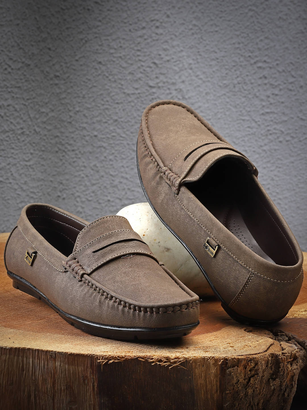     			Action Brown Men's Penny