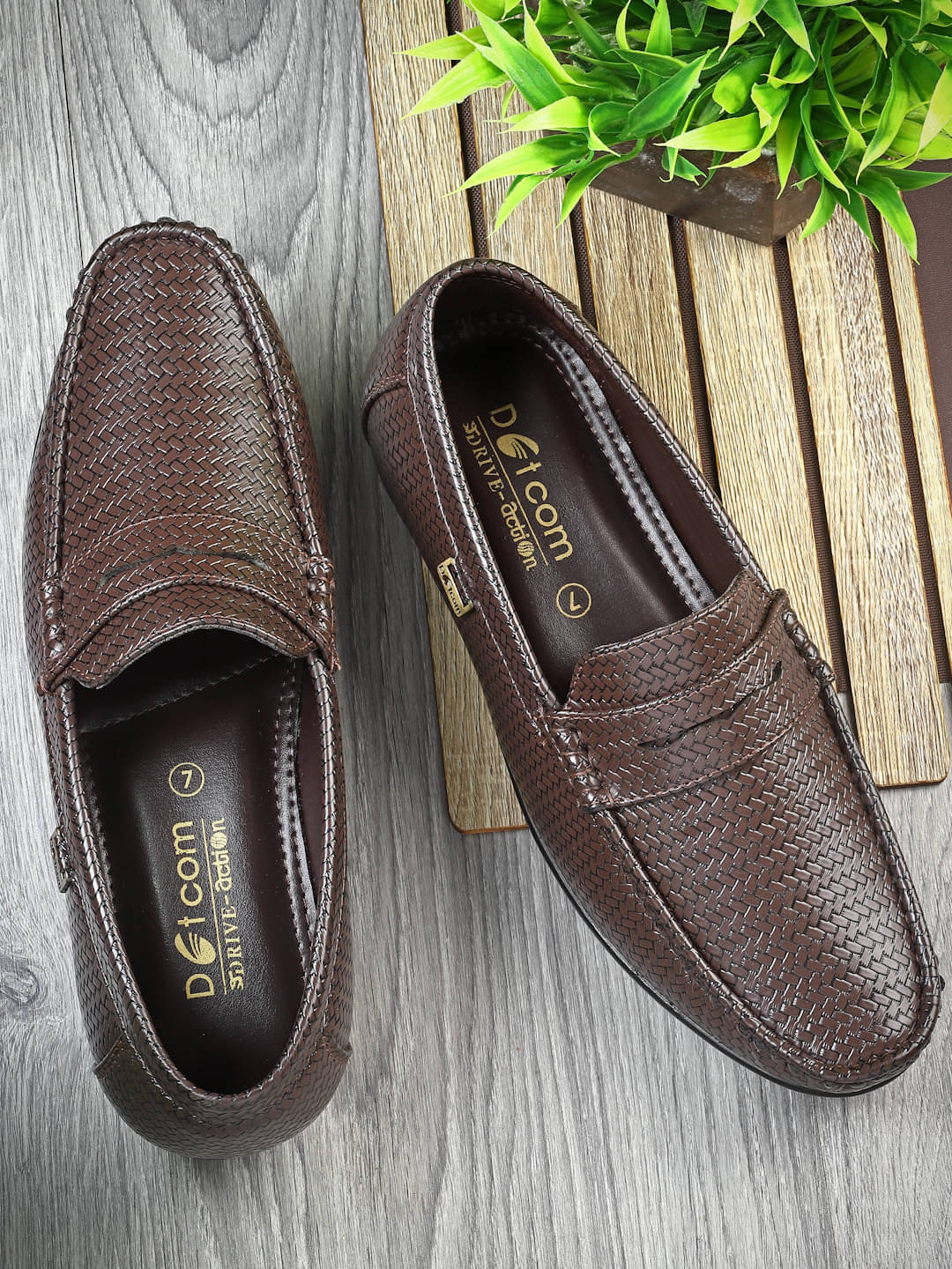     			Action Brown Men's Penny