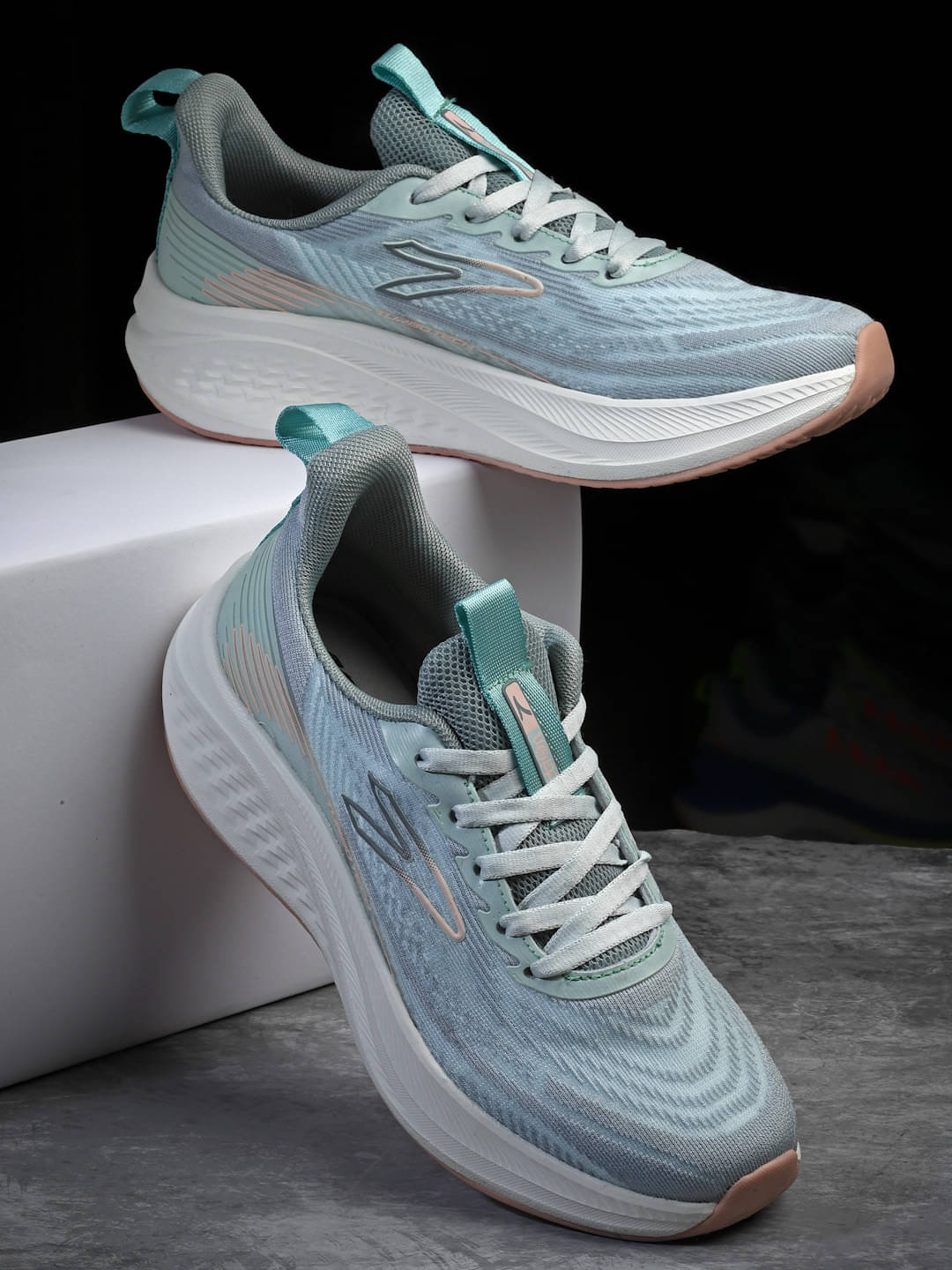     			Action - Green Women's Running Shoes