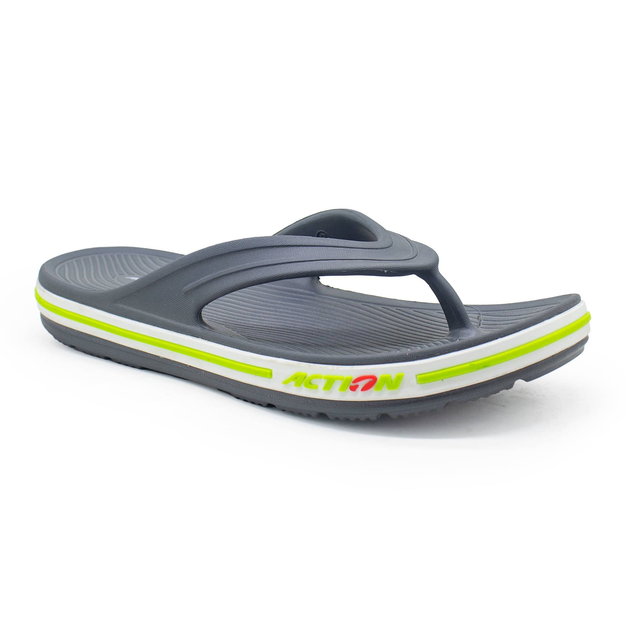     			Action Grey Men's Daily Slipper