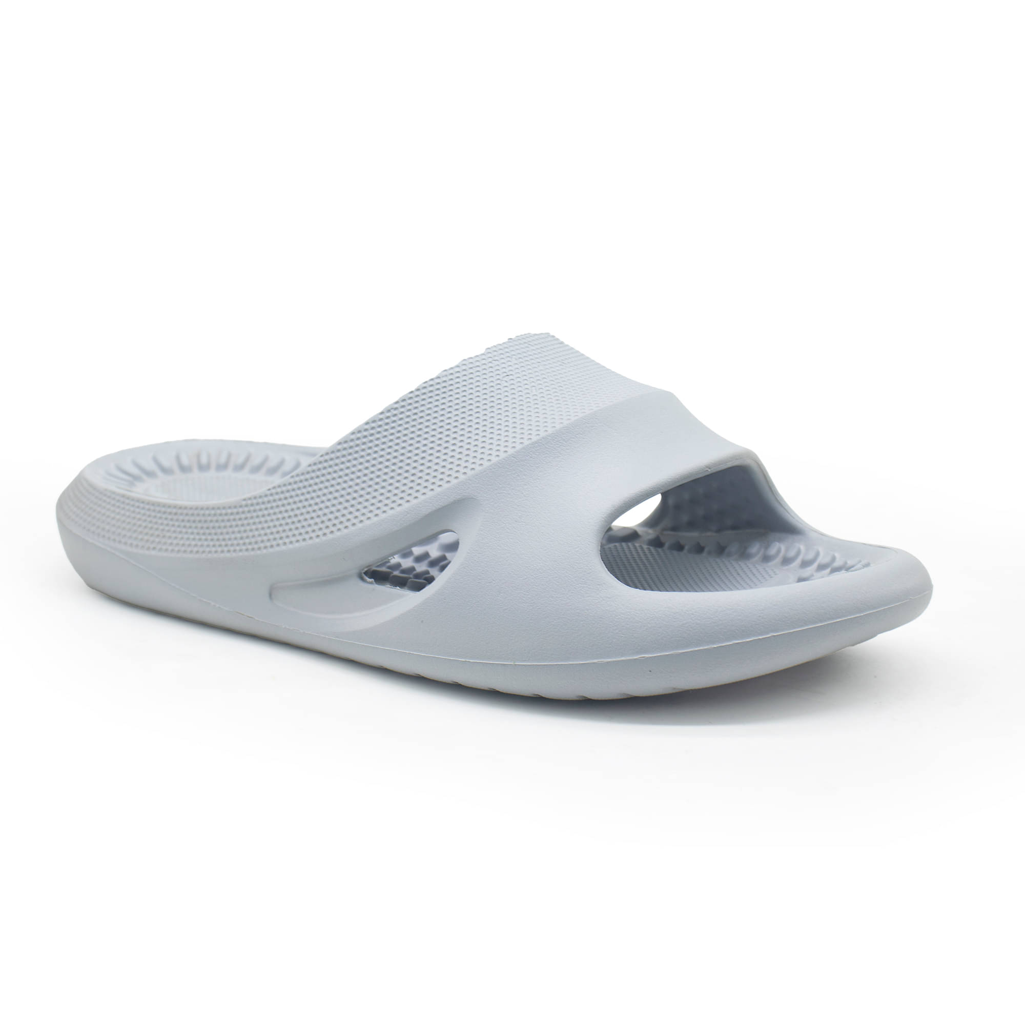     			Action Light Grey Men's Slide Flip Flop