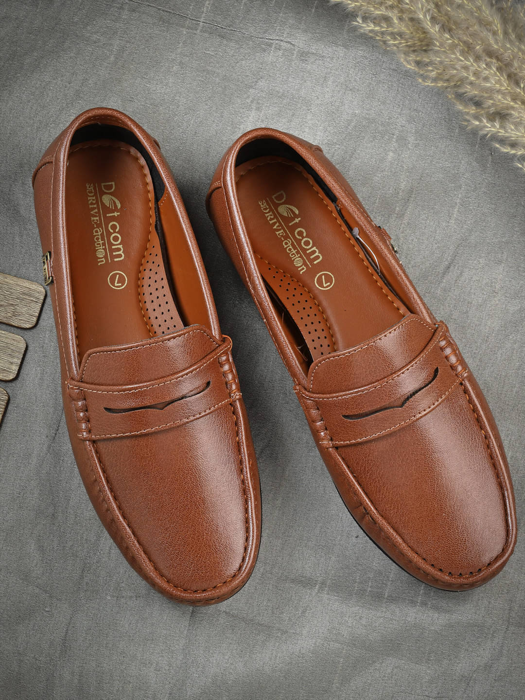     			Action Tan Men's Penny