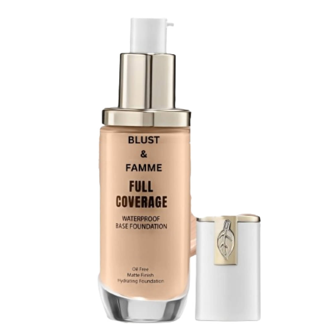 BLUST & FAMME High Coverage Absolute Matte Liquid Ivory Foundation For All Skin Types (Pack of 1 ) BLUST & FAMME High Coverage Absolute Matte Liquid Ivory Foundation For All Skin Types (Pack of 1 )