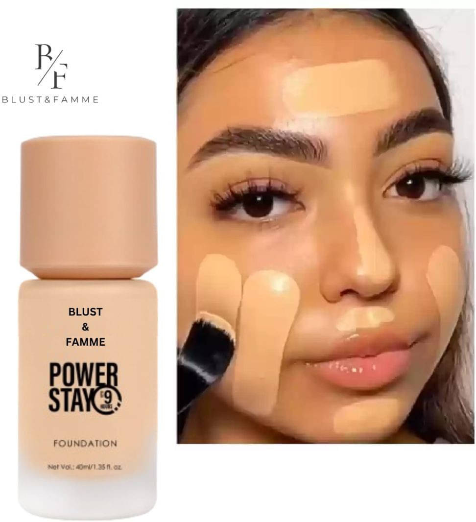 BLUST & FAMME Matte High Coverage, Blemish Free & Blendable Ivory Foundation (Pack of 1)     			BLUST & FAMME Matte High Coverage, Blemish Free & Blendable Ivory Foundation (Pack of 1)