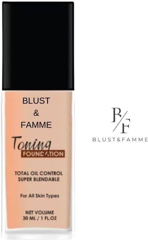 BLUST & FAMME High Coverage Absolute Matte Liquid Ivory Foundation For All Skin Types (Pack of 1 ) BLUST & FAMME High Coverage Absolute Matte Liquid Ivory Foundation For All Skin Types (Pack of 1 )