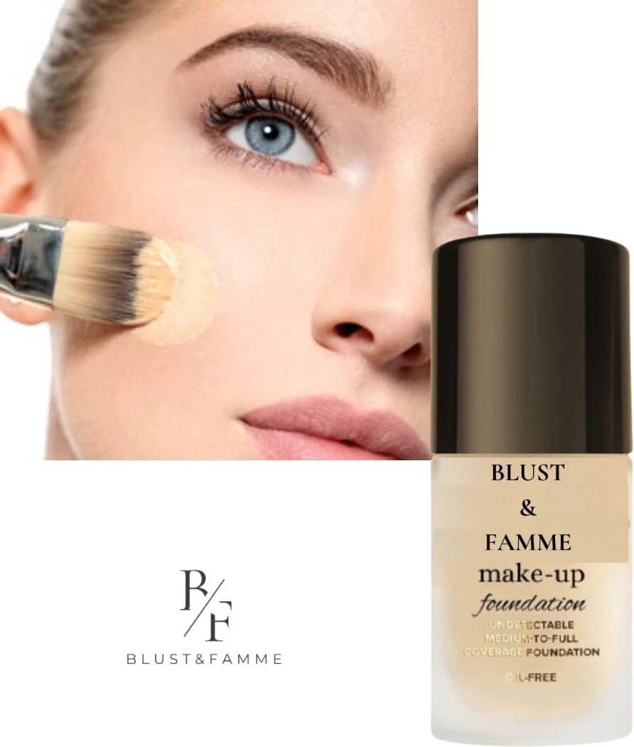 BLUST & FAMME High Coverage Absolute Matte Liquid Ivory Foundation For All Skin Types (Pack of 1 )     			BLUST & FAMME High Coverage Absolute Matte Liquid Ivory Foundation For All Skin Types (Pack of 1 )