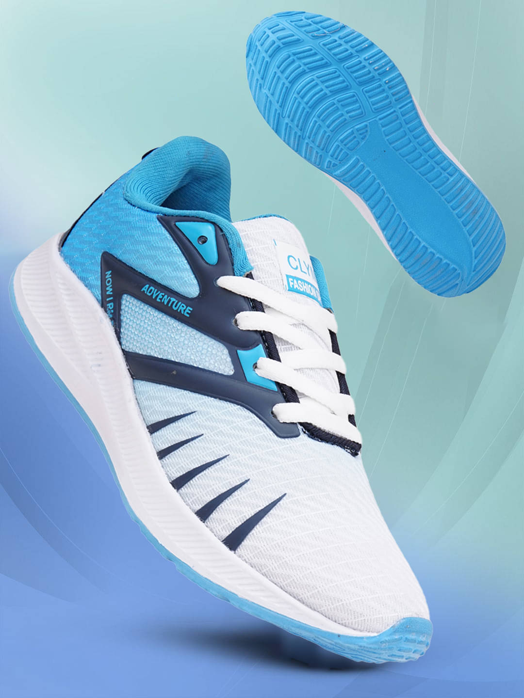     			Clymb - SeaBlue Boy's Running Shoes ( 1 Pair )