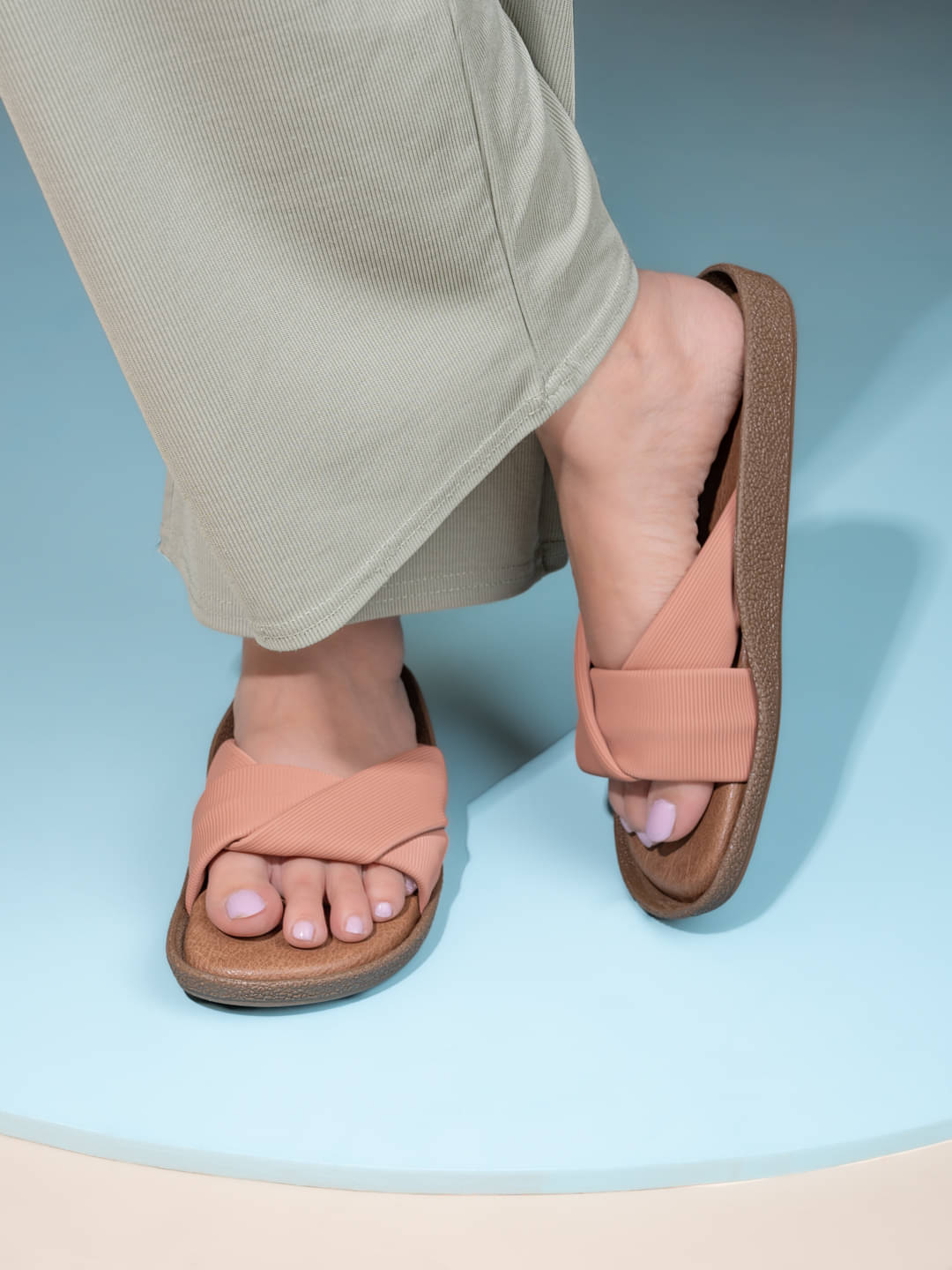Fentacia Pink Women's Flats Fentacia Pink Women's Flats