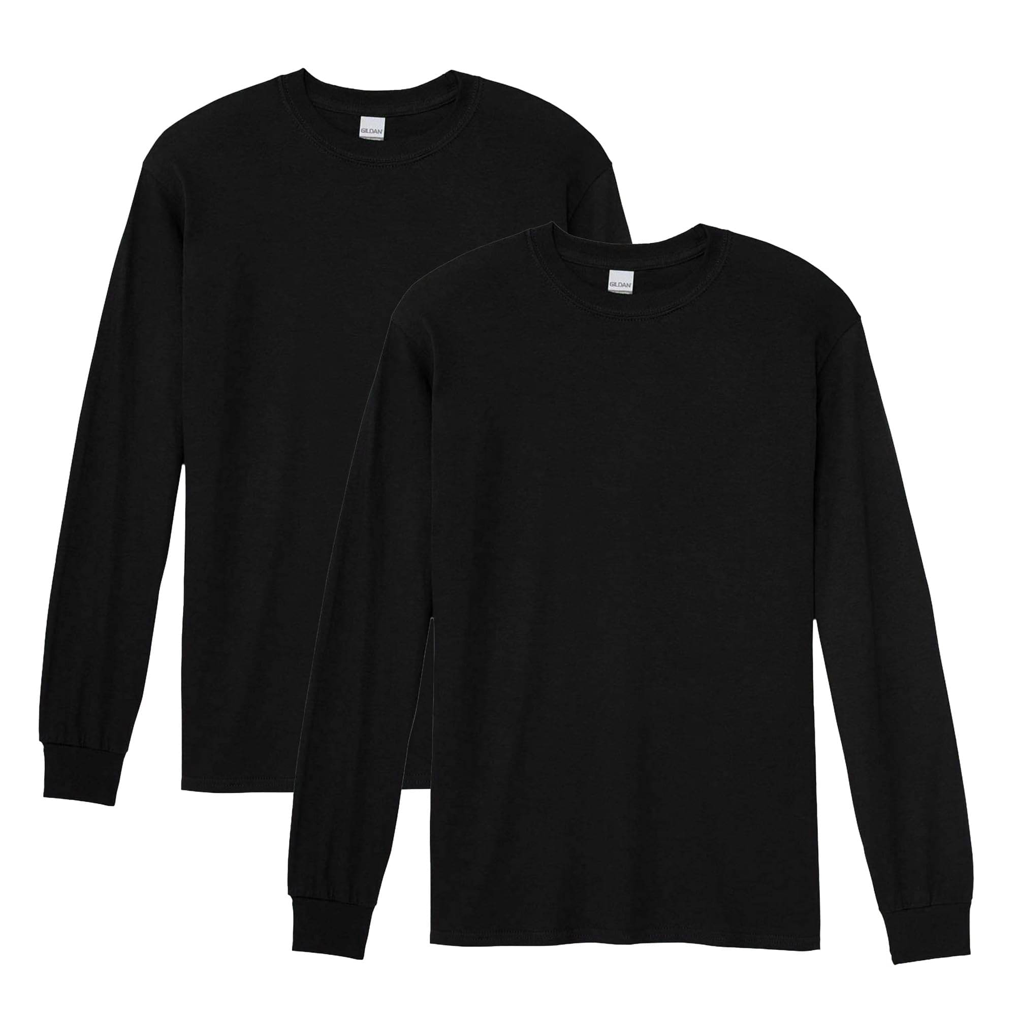 Gildan Men Cotton Regular Fit Solid T-Shirt ( Black ) Gildan Men Cotton Regular Fit Solid T-Shirt ( Black )