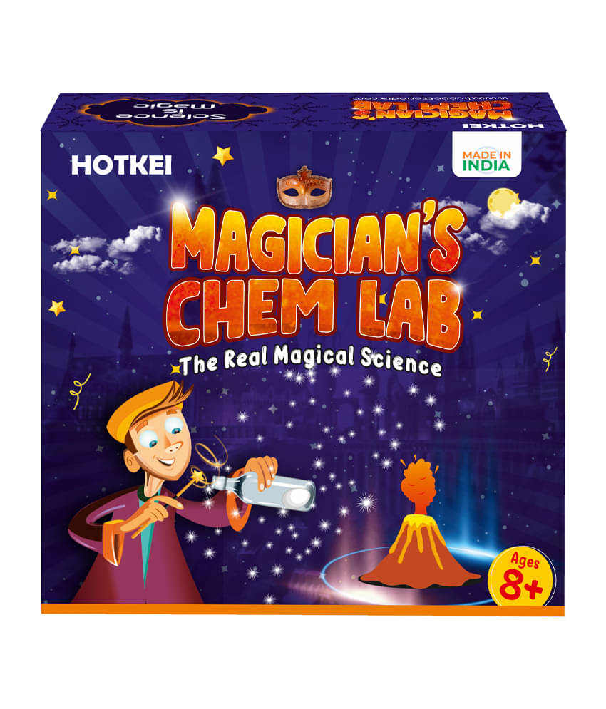     			HOTKEI Magician’s Chem Lab Science Kit – Educational Magic Experiment Set – Fun Scientific Tricks & Projects for Kids (Ages 8-12) – Perfect Gift for Boys & Girls