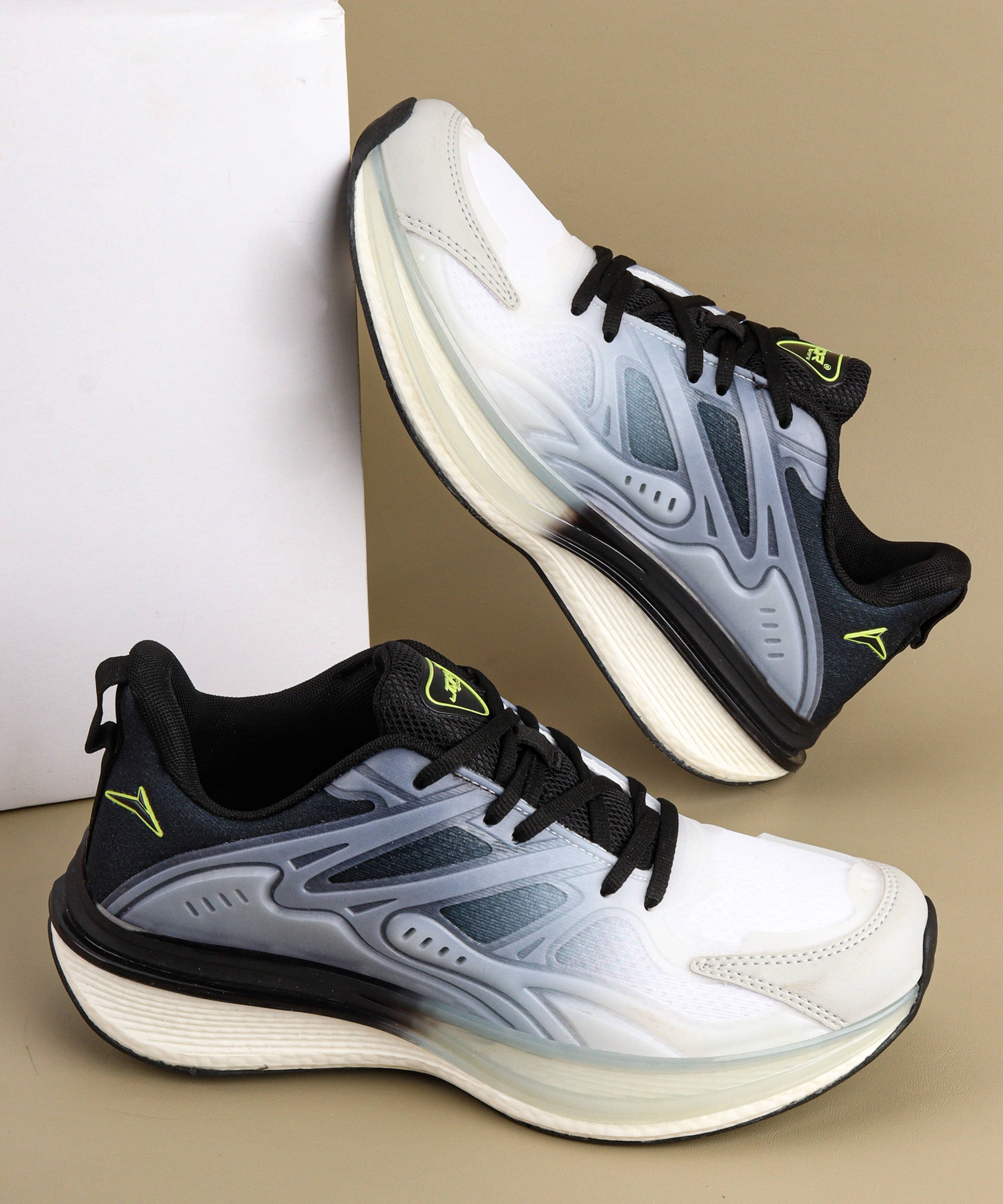 JQR FIREFLY-PLUS Black Men's Sports Running Shoes JQR FIREFLY-PLUS Black Men's Sports Running Shoes