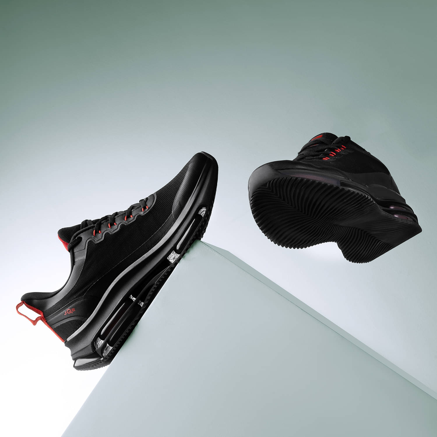     			JQR JQR MAX PLUS Black Men's Sports Running Shoes