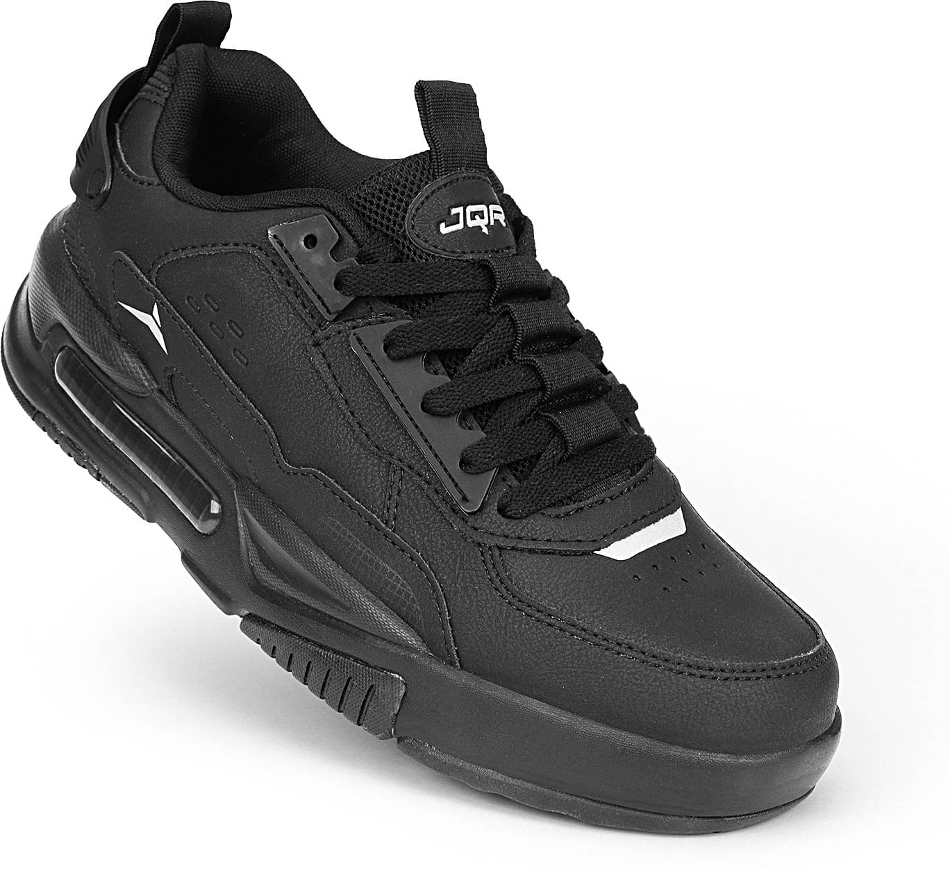     			JQR SIGNATURE Black Men's Sneakers