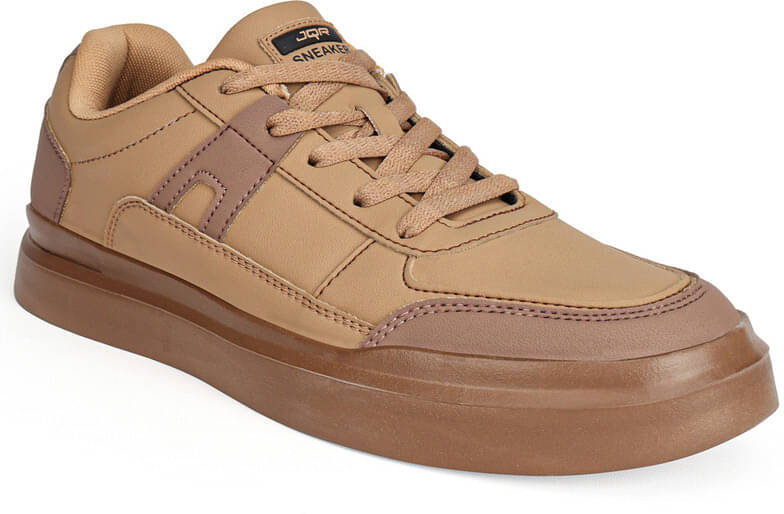     			JQR STYLE-007 Brown Men's Sneakers