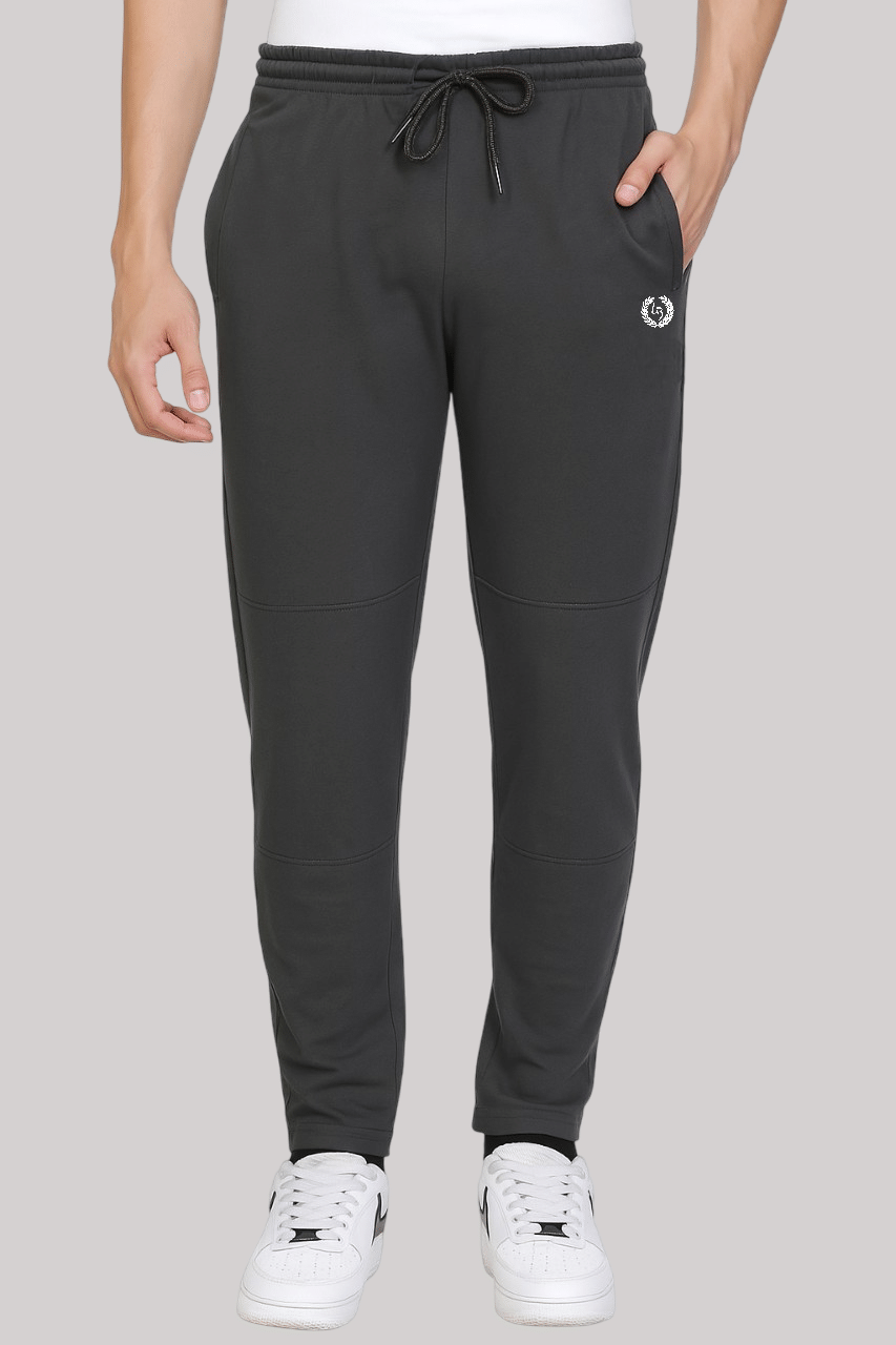 LEEBONEE Charcoal Cotton Blend Men's Trackpants ( Pack of 1 ) LEEBONEE Charcoal Cotton Blend Men's Trackpants ( Pack of 1 )