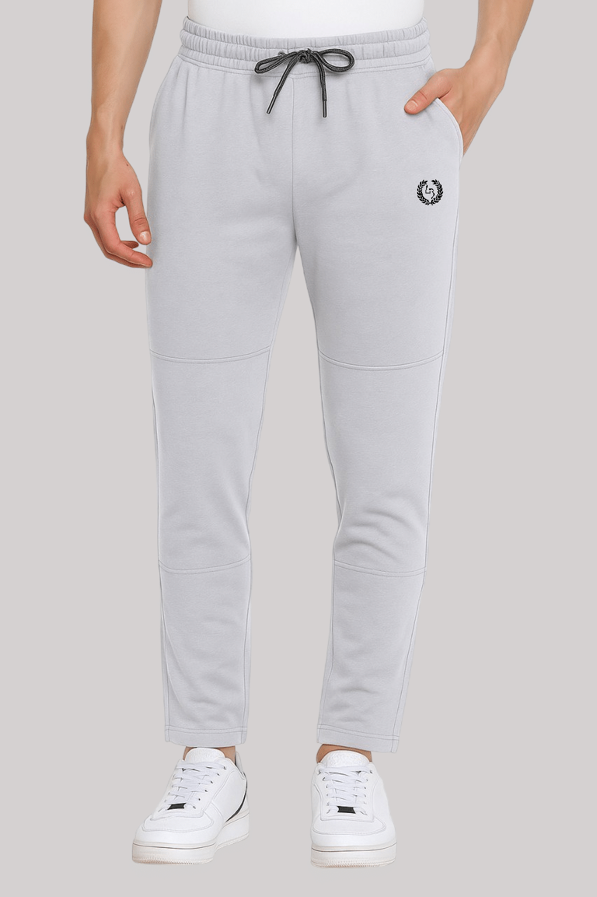 LEEBONEE Light Grey Cotton Blend Men's Trackpants ( Pack of 1 ) LEEBONEE Light Grey Cotton Blend Men's Trackpants ( Pack of 1 )