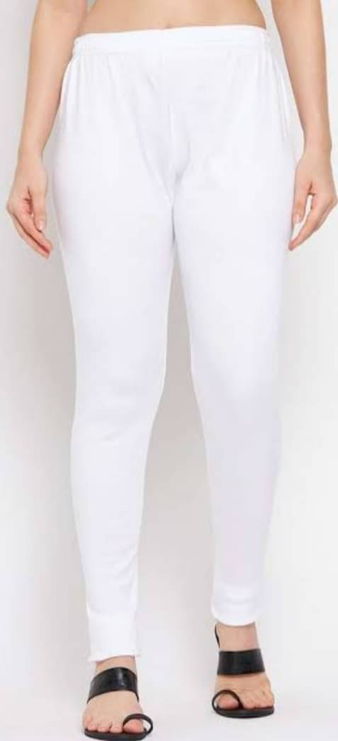     			Leggie Pack of 1 Cotton Women's Leggings ( White )